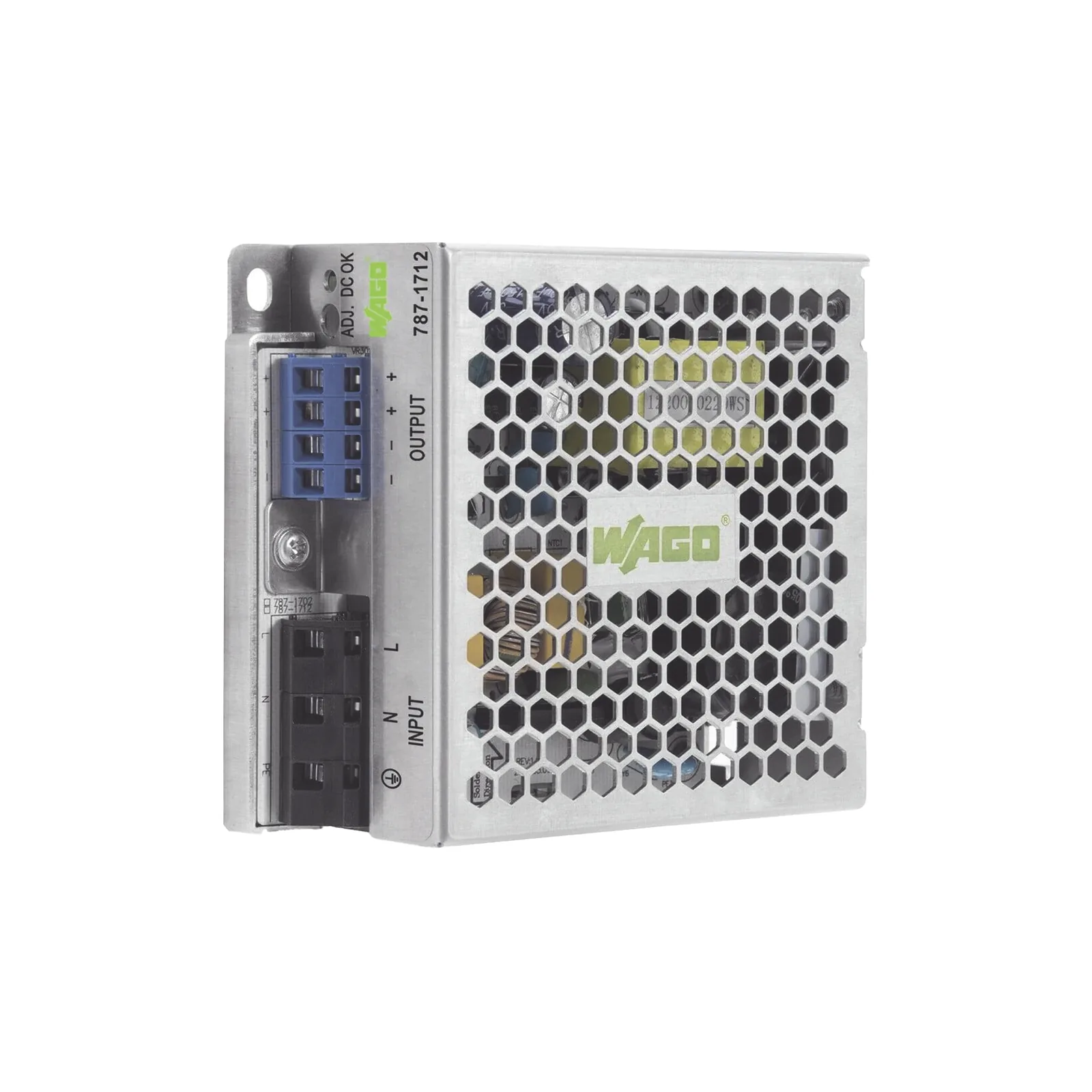 Fuente de Alimentación Conmutada / 24V DC 2.5A 60W / Sincronización Primaria ECO / Montaje Carril DIN-35 / SELV-PELV / IP20 / CAGE CLAMP®