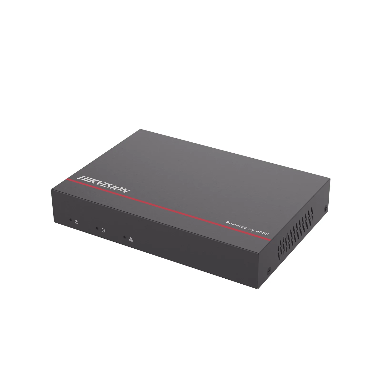 NVR + eSSD / 4 Megapixel / 4 Canales IP / 4 Puertos PoE+ / eSSD de 1 TB / ACUSENSE / Diseño Compacto y Cero Ruido
