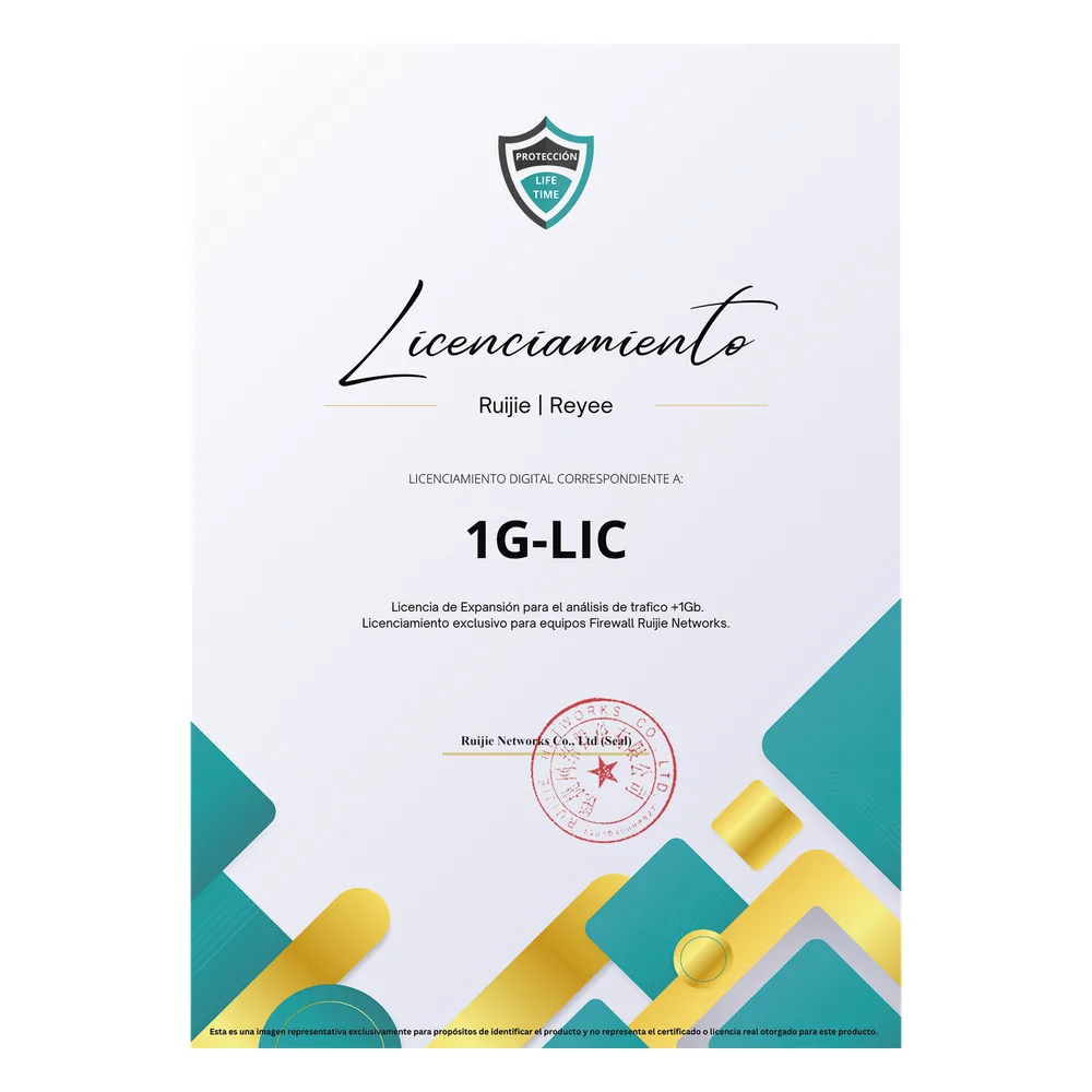 Licencia Perpetua para aumentar en 1Gb el análisis de trafico, Firewall modelo Z3200-S