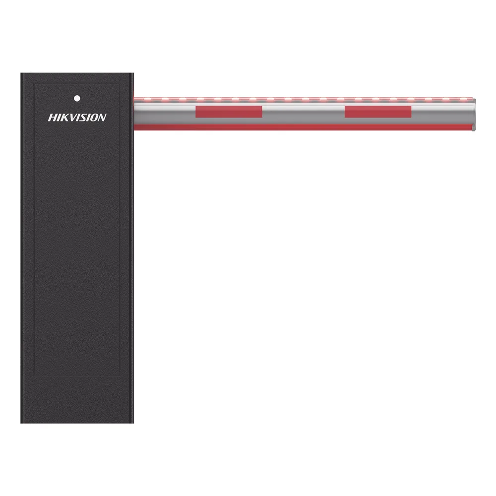 Barrera Vehicular DERECHA / Brazo Iluminado Rojo/Verde de 4 mts Incluido / 3 Seg para Apertura / Cierre Automático con Tiempo Configurable / 5,000,000 MCBF / Compatible con Cualquier Control de Acceso