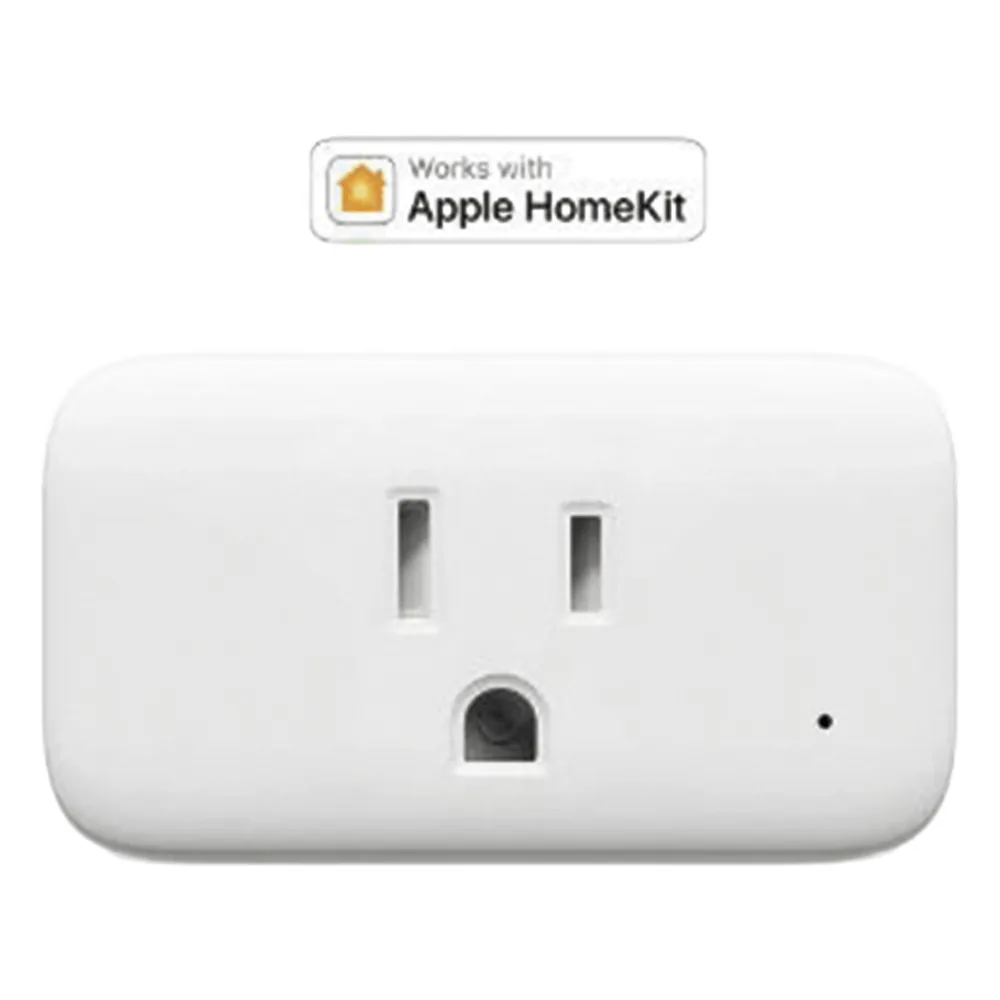 Adaptador Inteligente Plug Mini / WiFi + BLE / 15A 1875W / Medición Consumo Energía / Control App / Compatible Alexa Google / 70 x 39 x 59 mm (2.8 x 1.5 x 2.3 in)