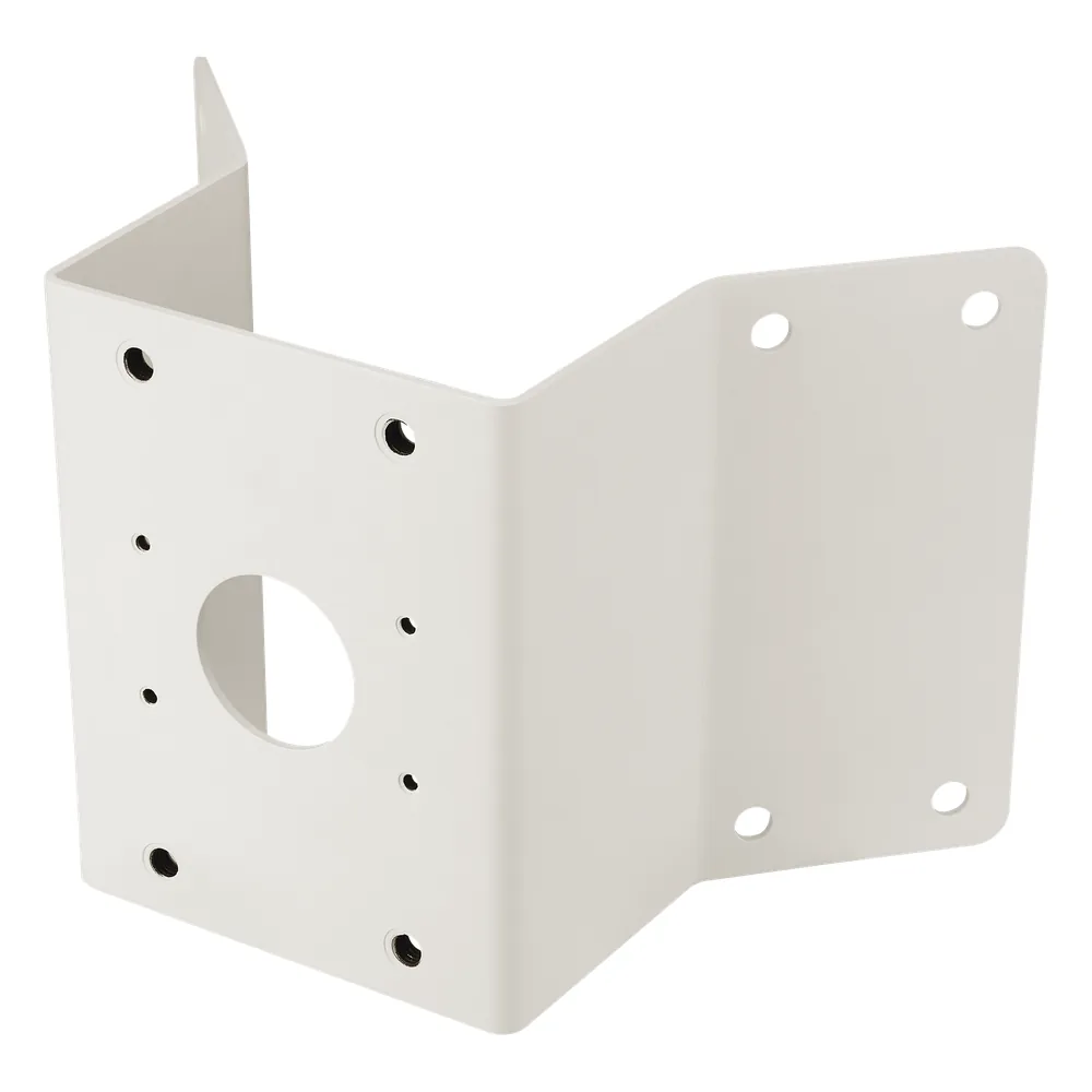 Adaptador de esquina compatible con montaje de pared SBP-300WM1, para domos fijos y PTZ Wisenet en interior o exterior