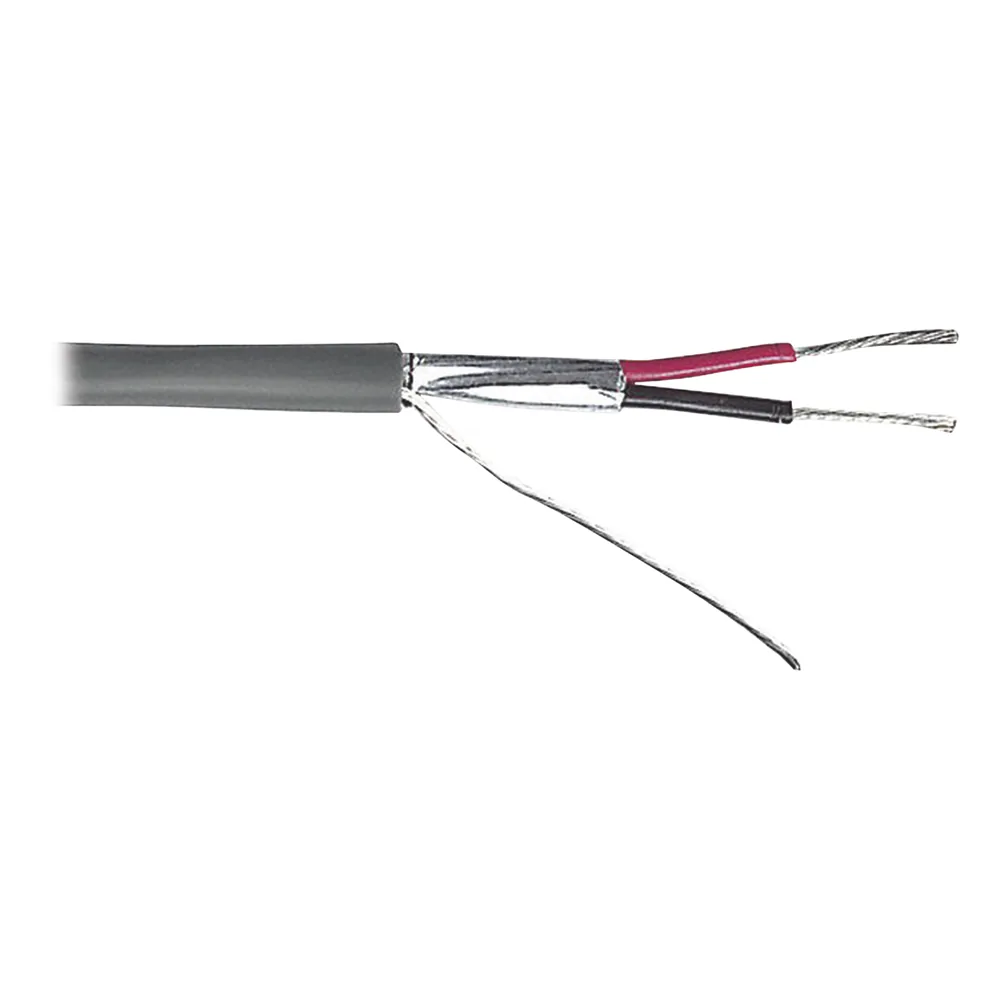 Cable 2 x 24 AWG / Blindado / Cubierta FR-PVC / Bobina de 500 metros