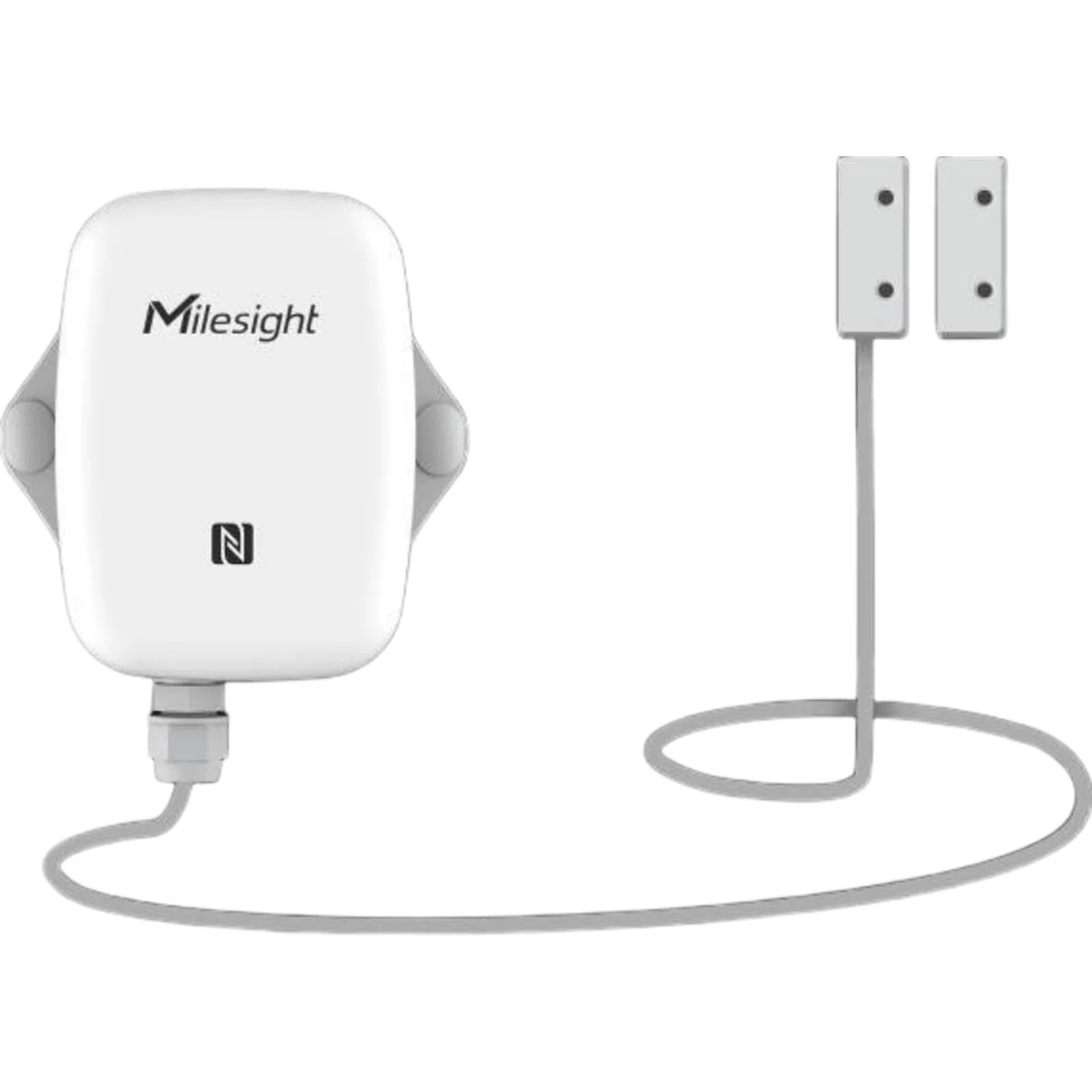 Sensor de Contacto Magnético LoRaWAN / Detección 20-30 mm / Alcance 10 km (32,808 ft) / Batería 4000 mAh hasta 10 Años / Temperatura y Humedad Integrados / IP67 / NFC / D2D
