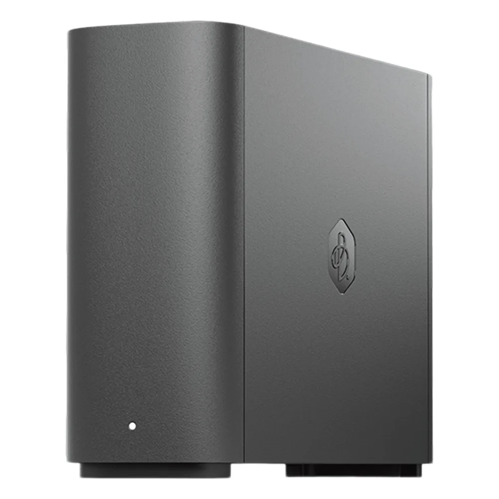 Dispositivo de Almacenamiento BeeStation | 4 TB | CPU Realtek RTD1619B | RAM DDR4 1 GB | Puertos USB-A y USB-C 3.2 | Puerto LAN 1 GbE | Compatibilidad con Windows, macOS, iOS y Android | Certificaciones FCC, CE, UKCA, BSMI, RCM, EAC, KC, VCCI, BIS.