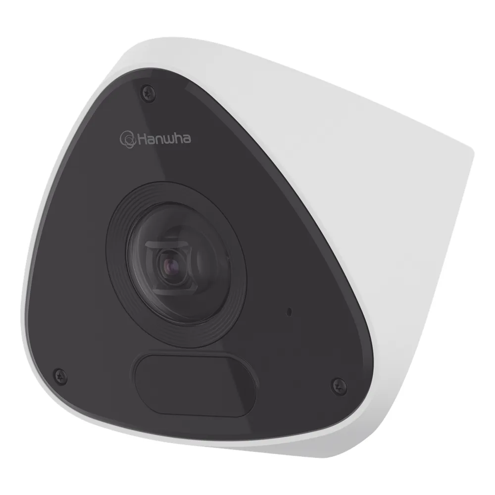 Cámara IP Antivandálica 3MP para Esquina con IA / Lente 2.39 mm 128° / H.265 & WiseStream II / Exterior IP66 / IK10+ / PoE