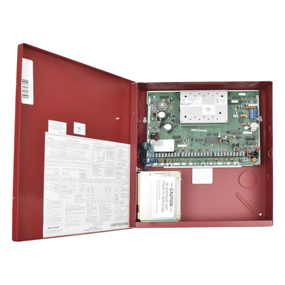 Panel de control de incendio y robo comercial particionado, serie VISTA, con hasta 32 zonas y tecnología V-Plex, listado UL864 9na edición