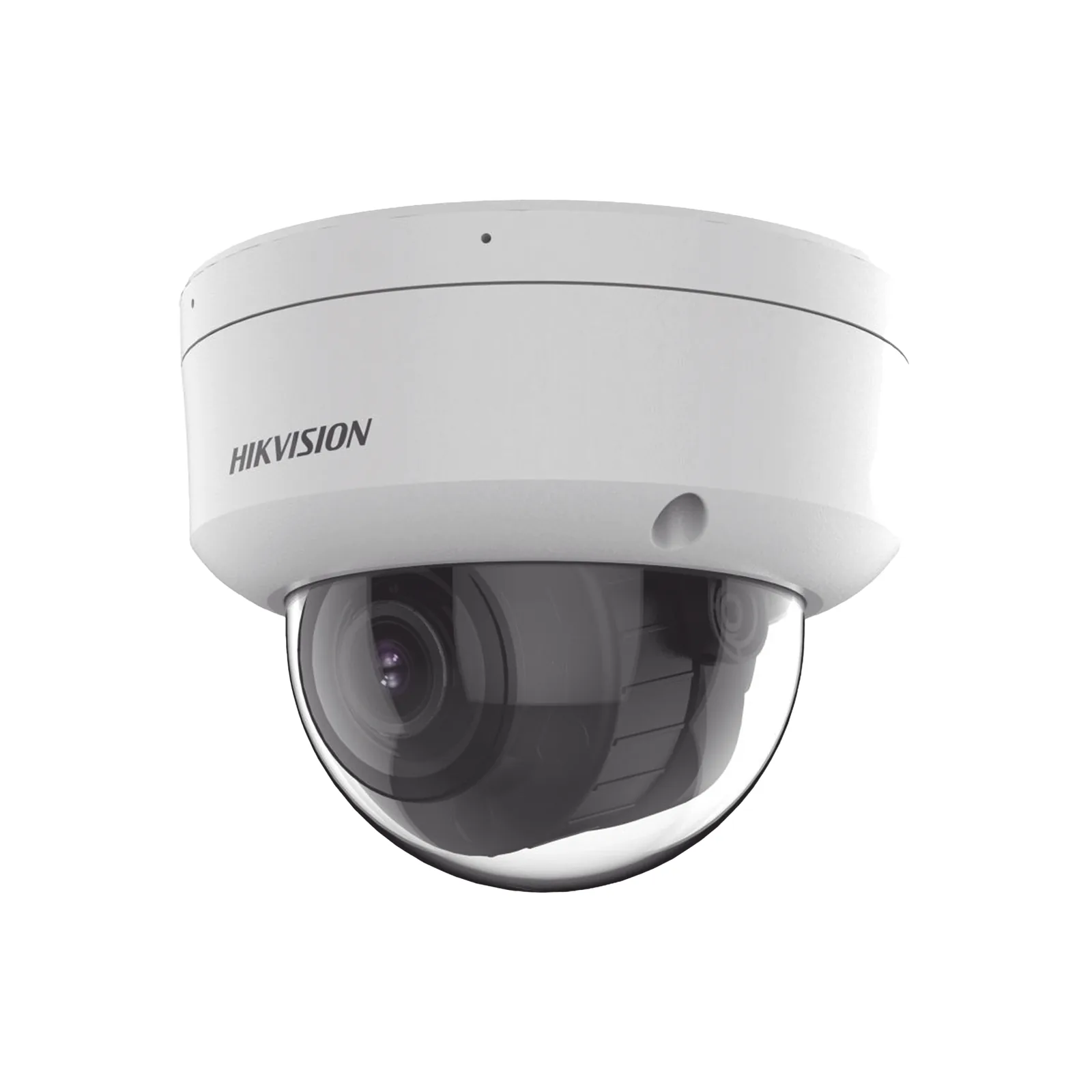 [Dual Light + 2 Micrófonos Integrados] Domo IP 8 MP (3840×2160) / Lente Mot. 2.8-12 mm / Smart IR + Blanco (40 m) / ACUSENSE / Exterior IP67 / IK10 / WDR 120 dB / PoE 802.3af / ONVIF / Alarmas I/O / Micro SD / Metal / ACUSEEK