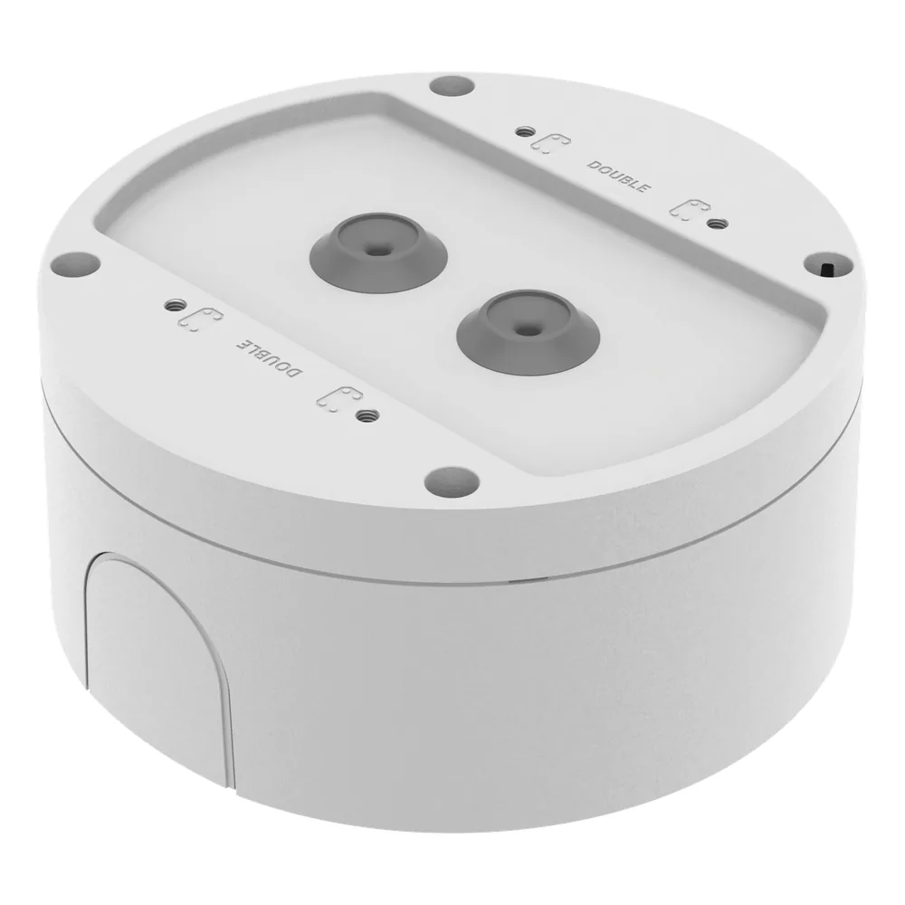 Caja de conexion para tipo Domo y Flat-eye Hanwha QNE-8011R, QNE-8021R, QND-6011, QNV-C8083R, QNV-C9083R