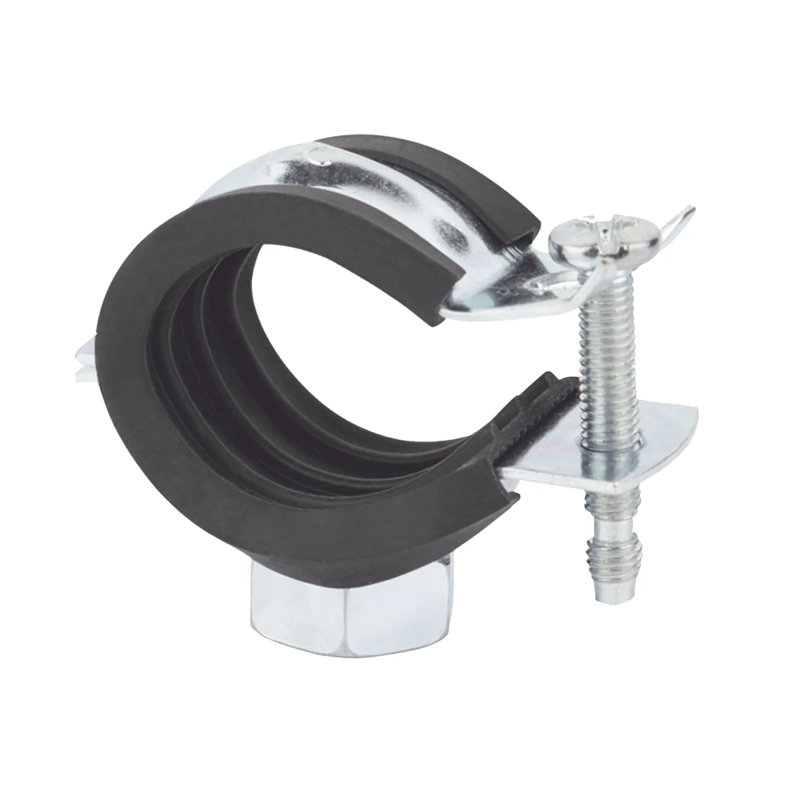 Abrazadera isofónica instalación rápida 1 1/4" (42 mm).