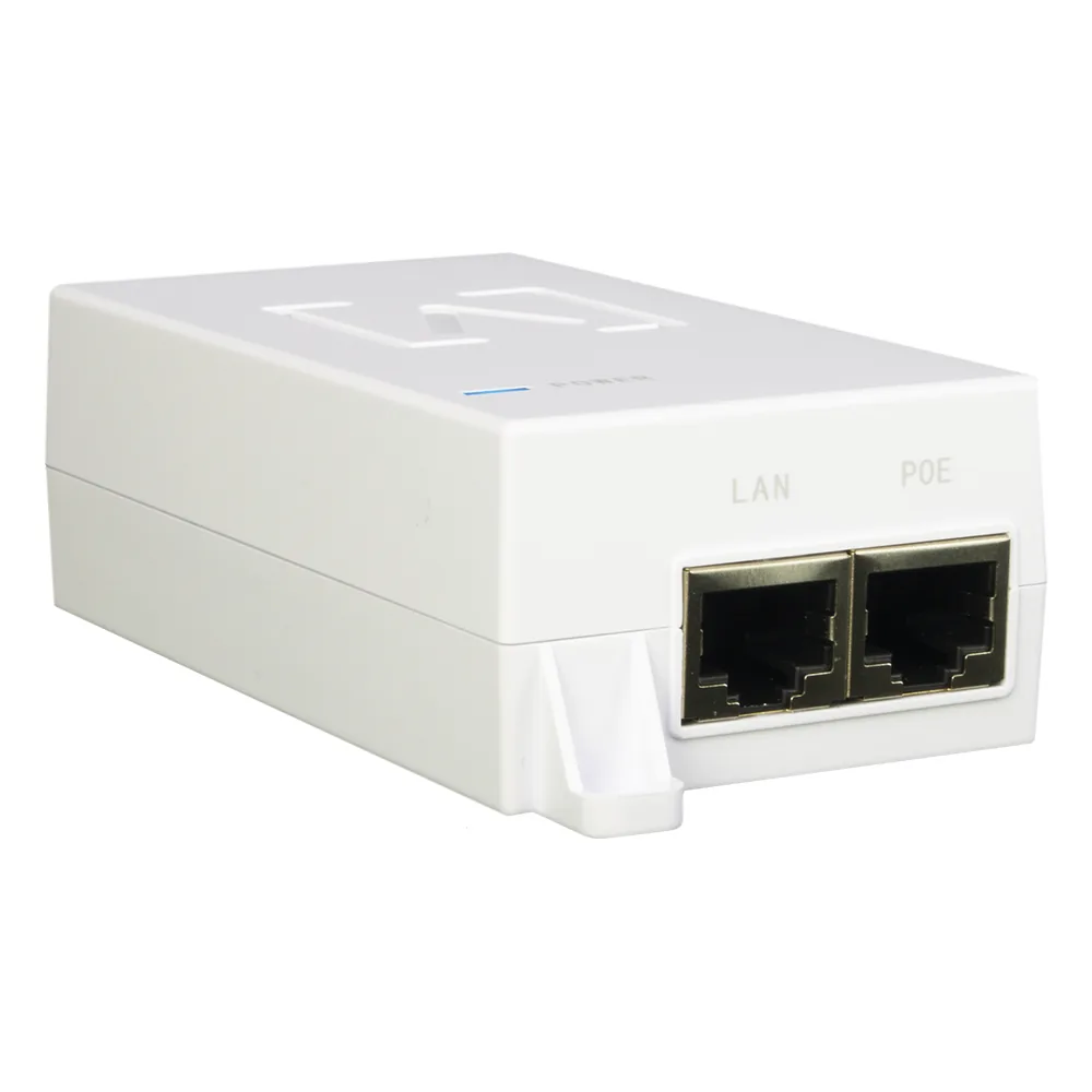 Inyector POE 802.3 af/at (48V 0.6A) / Para Puntos de Acceso Alta Labs ( O Cualquier Equipo con PoE+) / 2 Puertos 10/100/1000 Mbps / Incluye cable AC