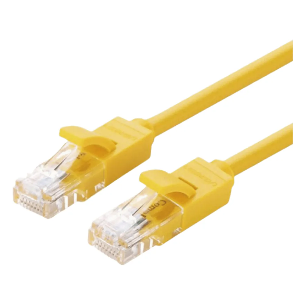 Cable UTP Ethernet Cat 6 Color Amarillo 2 Metros