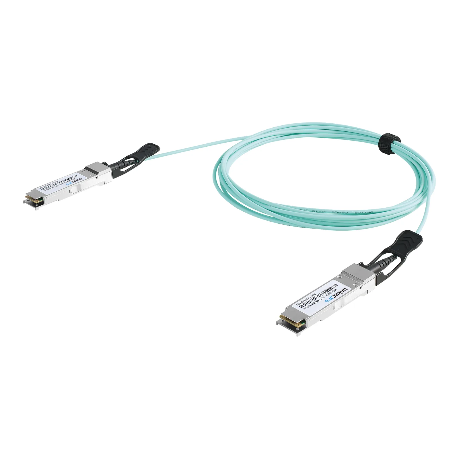 Cable AOC QSFP+ de 40 Gbps a 40 Gbps / Cable de fibra óptica Activo / Longitud: 3 metros