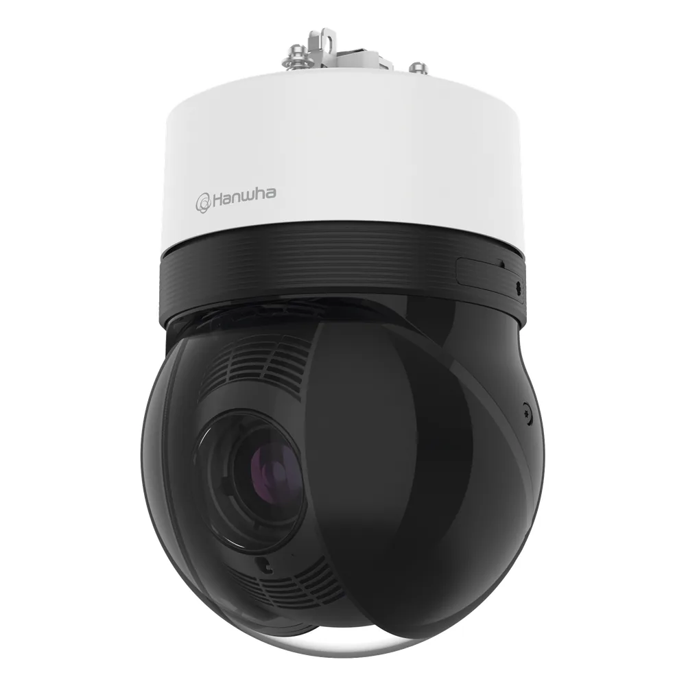 Domo IP PTZ 4MP Antivandálico / 31X Zoom Óptico / IR 300m / WDR 150DB / Auto Tracking / Video Analíticos / H.265 & WiseStream II