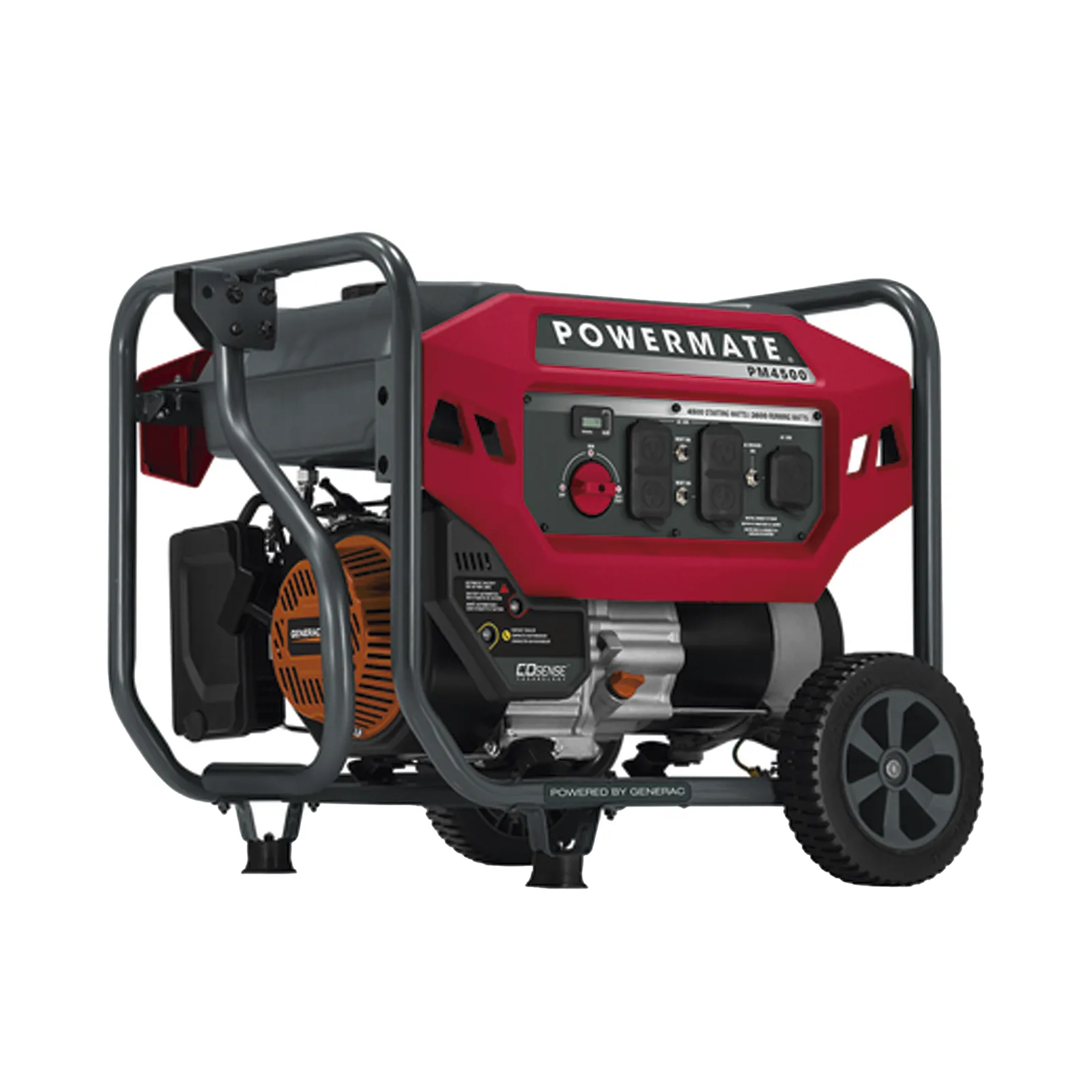 Generador Inversor Portátil a Gasolina, 3.6 kW, 120Vca, Arranque Manual