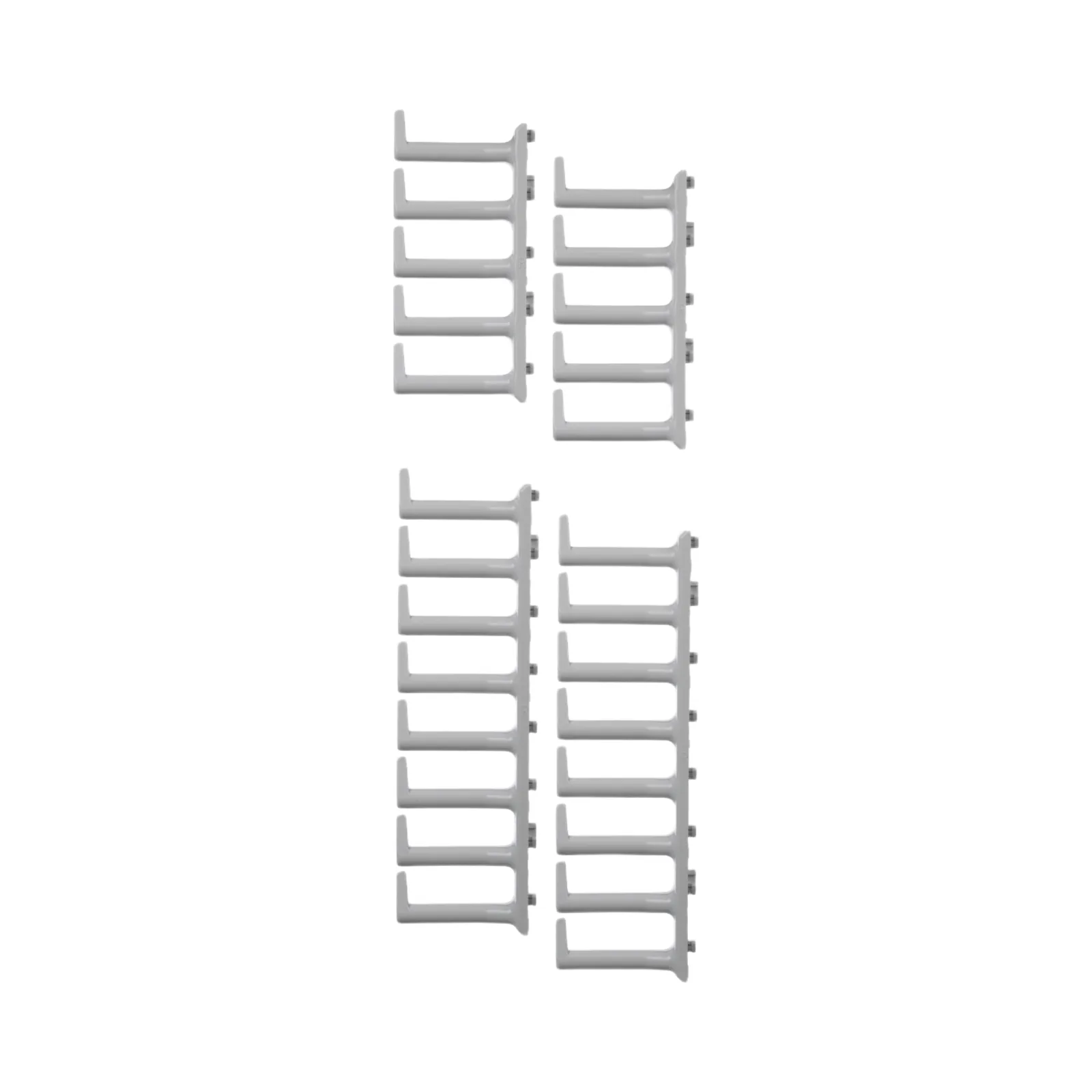 Kit de Dedos Para Administración de Cables en Gabinetes FlexFusion™, de 42 o 45 UR, Dedos de 100 mm de Longitud, Color Blanco