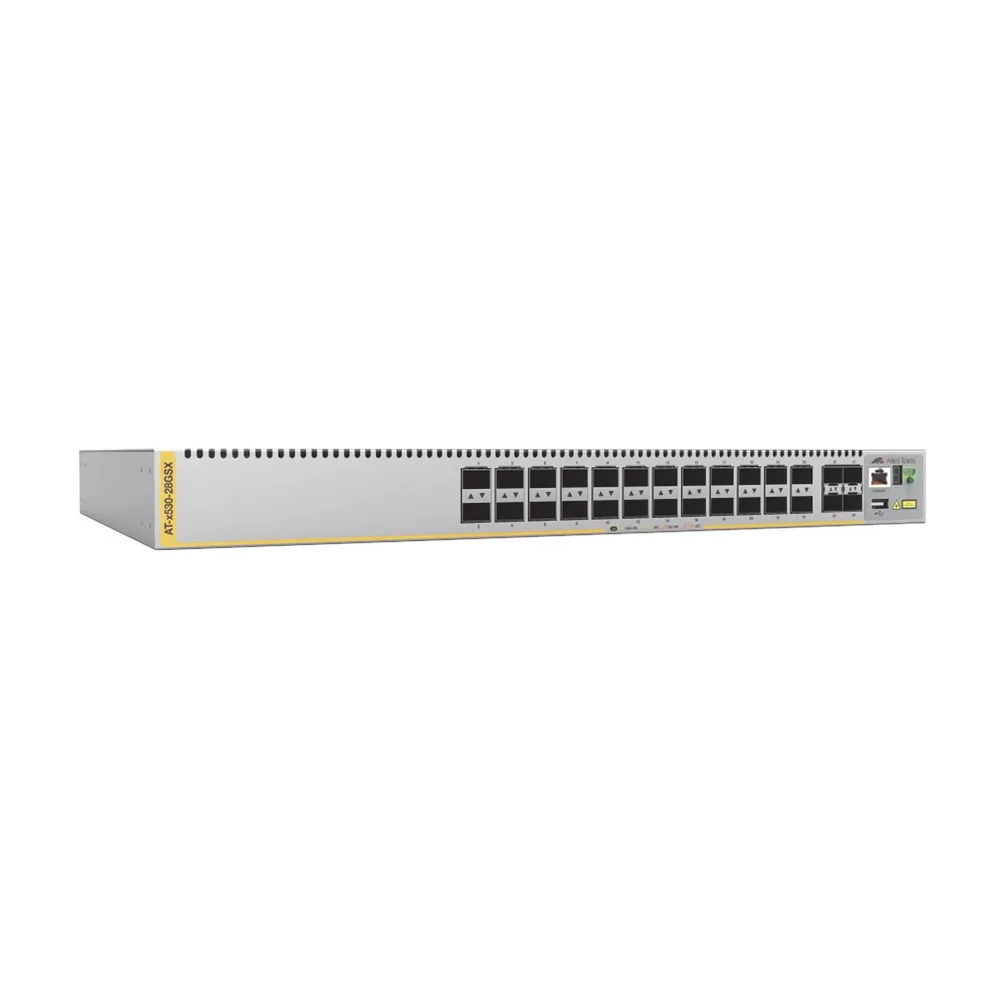 Switch L3 Stackable, 24x SFP Ports, 4x SFP+ Ports, TAA version