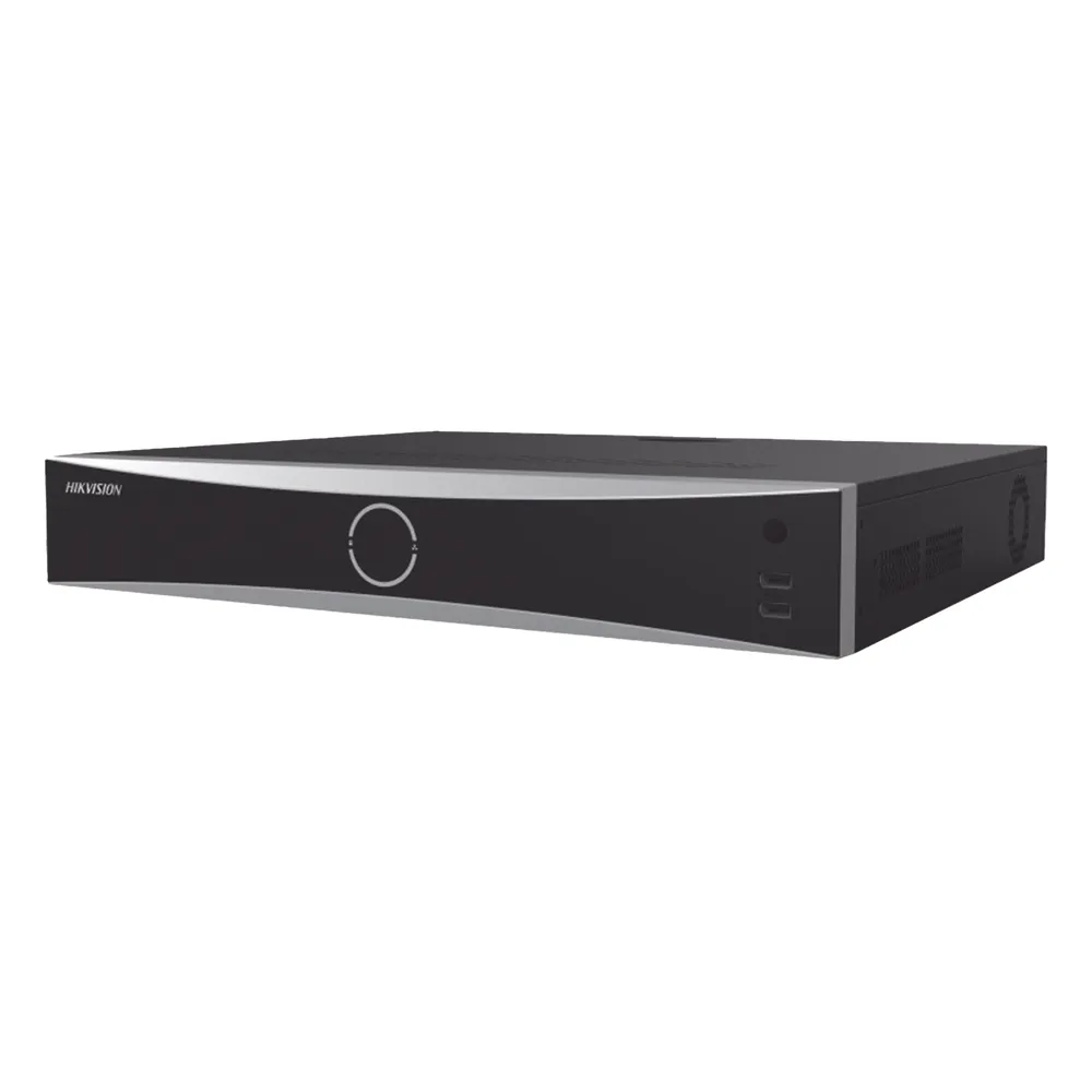 NVR 32 Megapixel (8K) / Reconocimiento Facial (Base de Datos) / 16 Canales IP / 4 Bahías de Disco Duro / HDMI en 8K / ACUSENSE / Soporta POS / AcuSearch