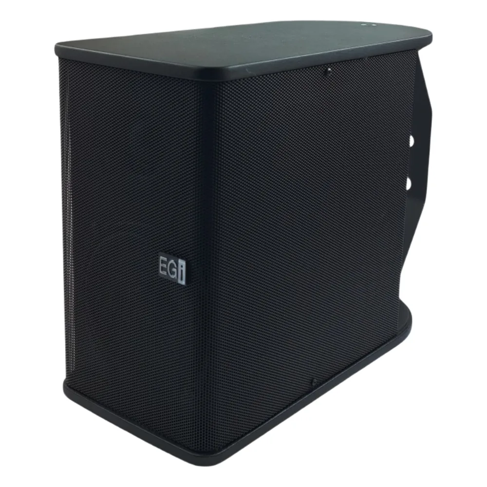 Bocina HiFi | PoE Ethernet IP | Altavoz de 2 vías | Potencia 12W | Color Negro
