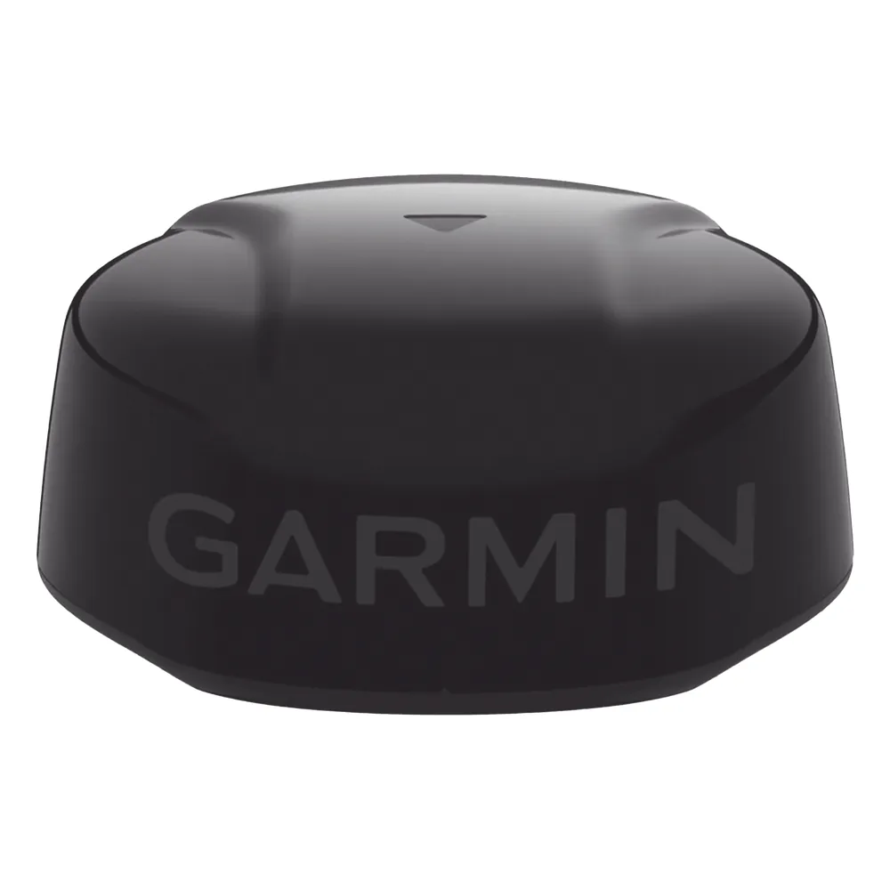 Radar tipo domo GMR Fantom 18x color negro de hasta 48 Millas Náuticas de alcance máximo, con 50 W de potencia.