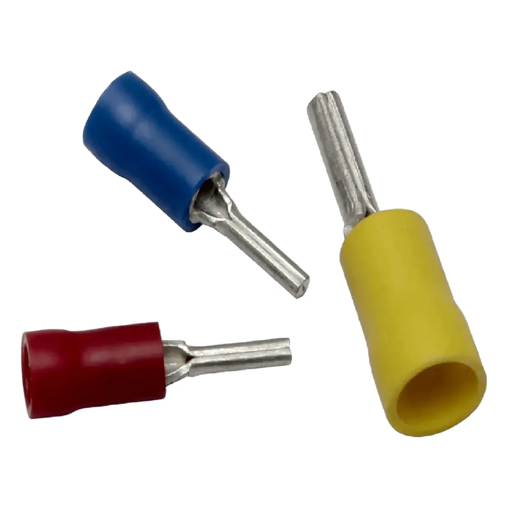 Terminal aislada tipo pin para calibre 12 - 10 AWG.