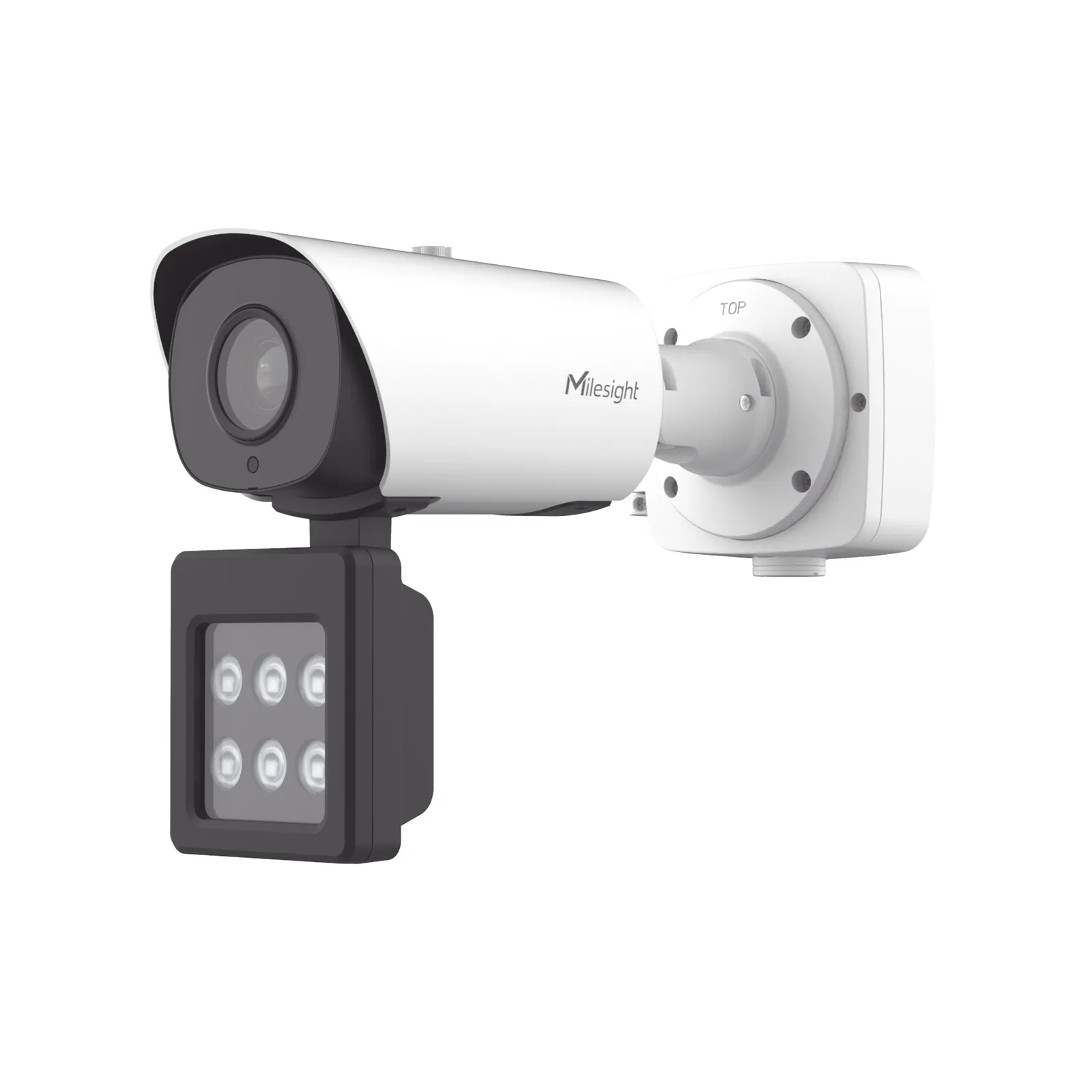 Cámara Bullet AI Road Traffic Pro / LPR en Tiempo Real / Luz Suplementaria IR/Blanca / 90 fps / Starvis 0.002 Lux / Super WDR 140dB / IP67 / ONVIF y VMS