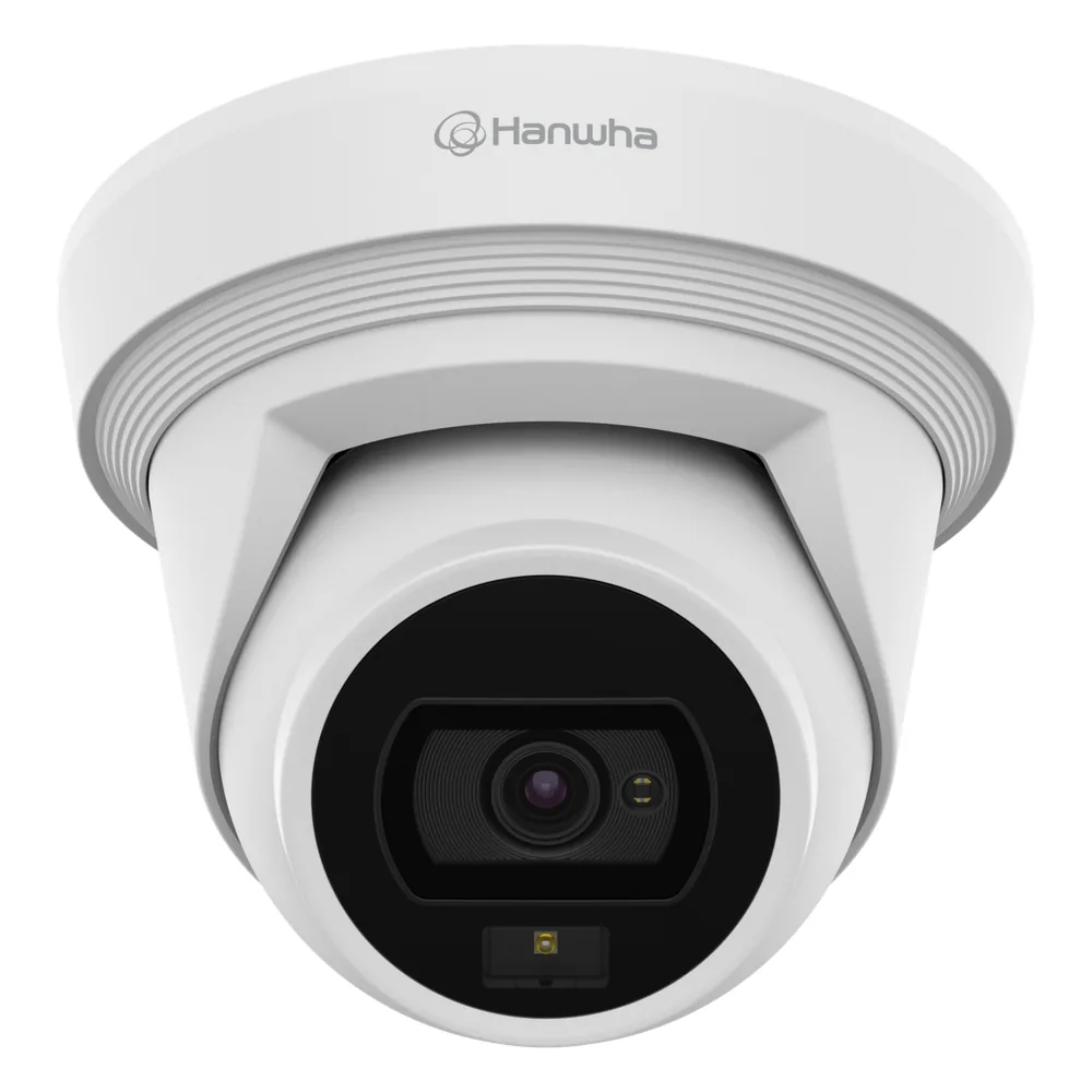 Cámara IP Tipo Flateye Antivandálica 8 Megapíxel / Lente fijo 3mm / Dual Light 30M / WDR 120db / IP67 / H.265 & WiseStream / Inteligencia Artificial Deteccion de Personas y vehiculos