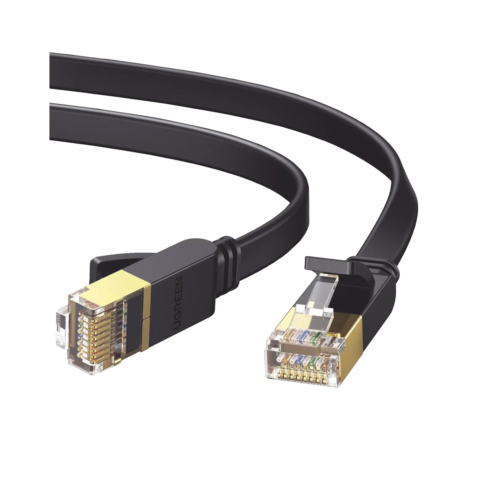 Cable Ethernet Plano Cat7 U/FTP 10 Gigabit 600MHz 2 Metros (6.56 Pies)