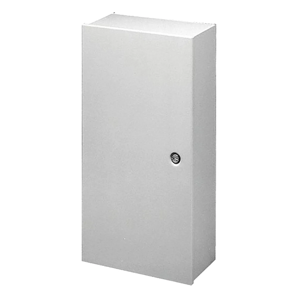 Gabinete de Bisagra Continua, Tipo 1, de 914 x 1219 x 235 mm, De Acero, Color Gris