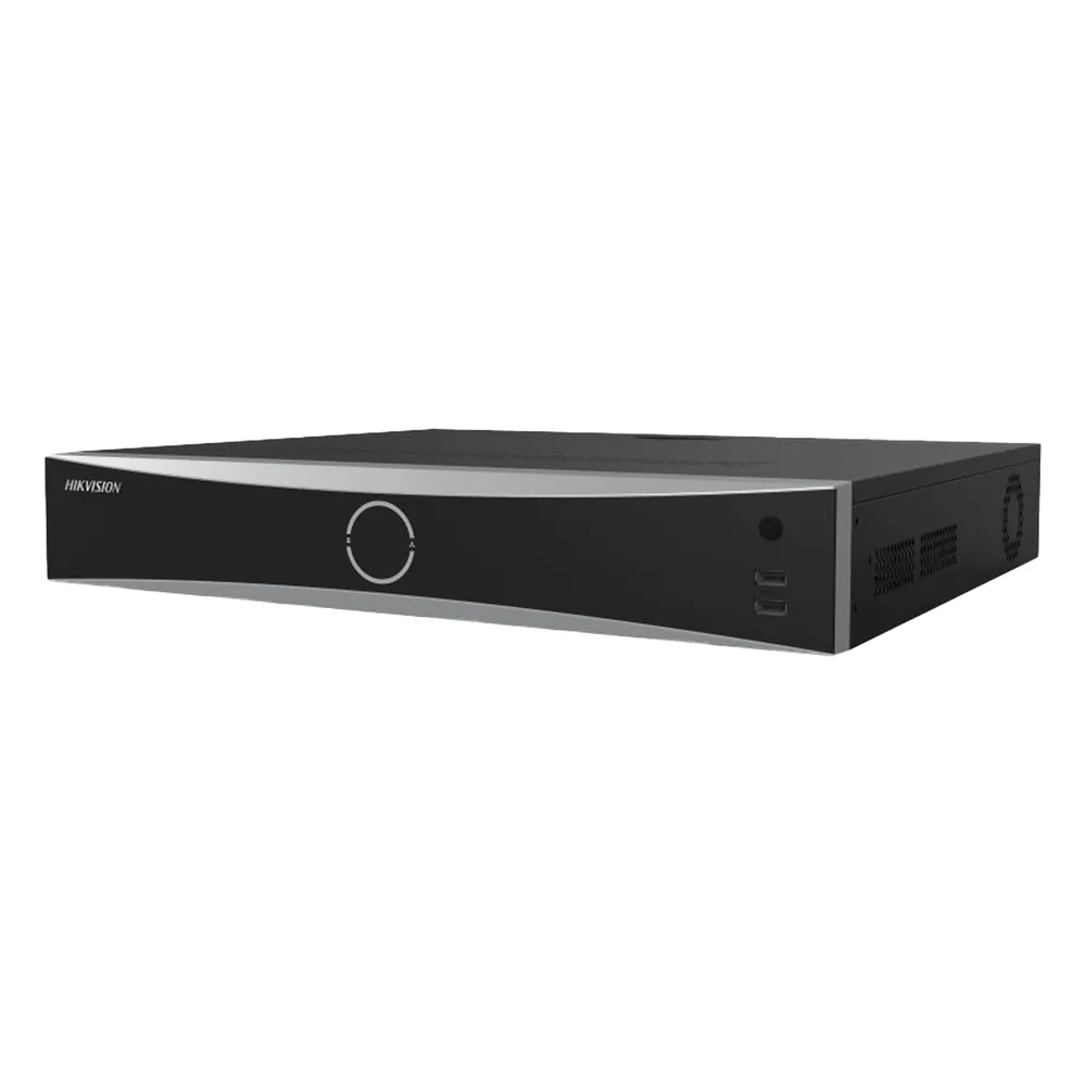 [Acusearch] NVR 12 Megapixel (4K) / 32 canales IP / AcuSense (Evita Falsas Alarmas) / Reconocimiento Facial / 4 Bahías de Disco Duro / HDMI en 4K / Alarmas I/O