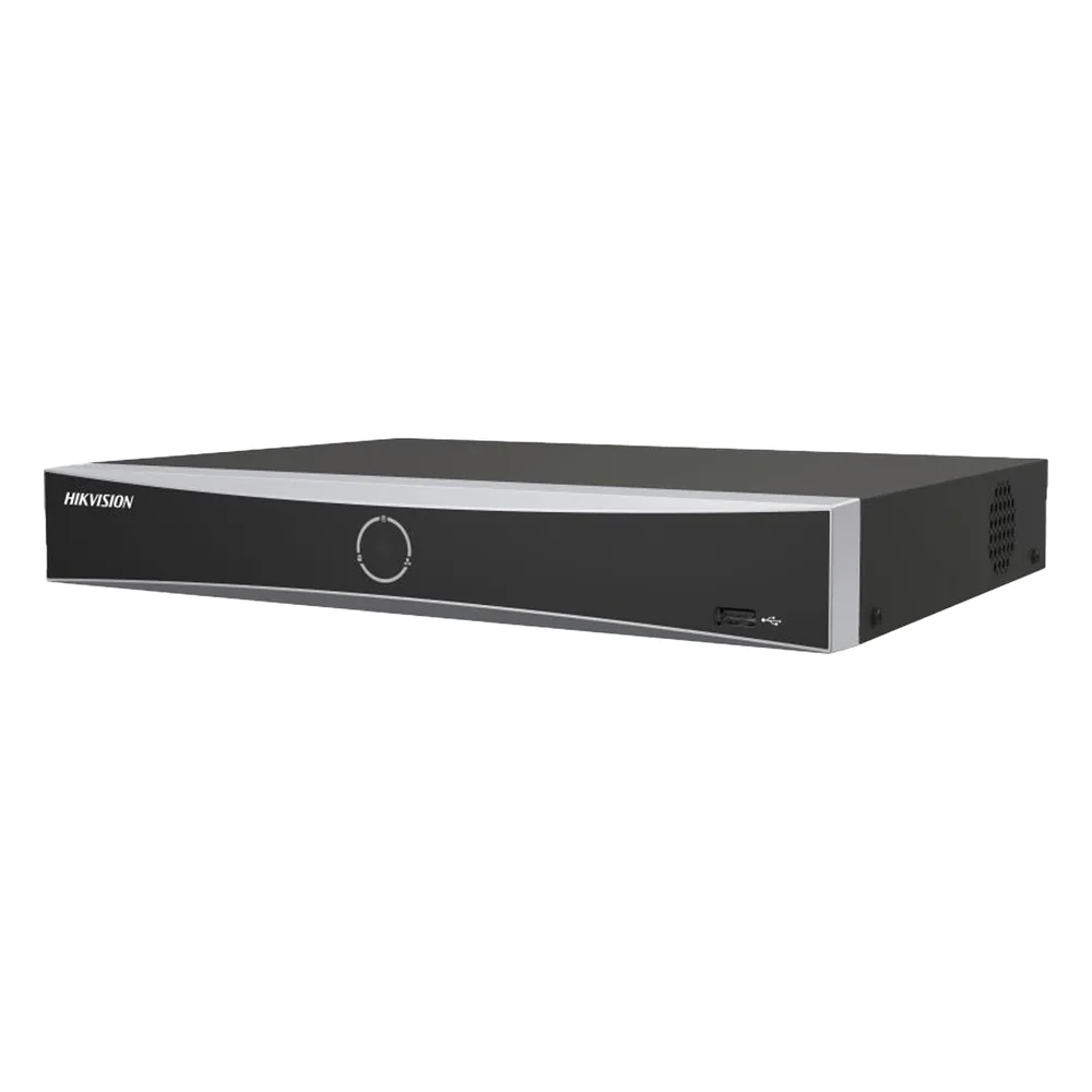 [Acusearch] NVR 12 Megapíxel (4K) / 4 canales IP / 4 Puertos PoE+ / Reconocimiento Facial / AcuSense (Evita Falsas Alarmas) / 1 Bahías de Disco Duro / HDMI en 4K / 300 Metros PoE Modo Extendido