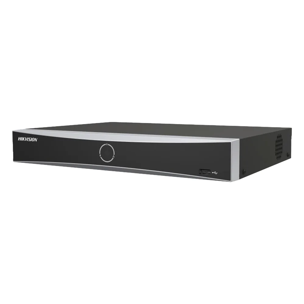 [Acusearch] NVR 12 Megapíxel (4K) / 8 canales IP / AcuSense (Evita Falsas Alarmas) / Reconocimiento Facial / 1 Bahía de Disco Duro / HDMI en 4K / Sin Puertos PoE