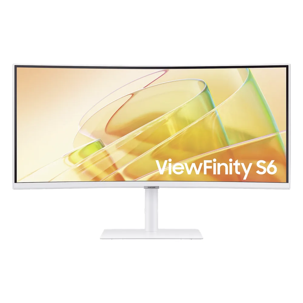 Monitor Curvo 34" Color Blanco / Aspecto 21:9 / Resolucion 3440 x 1440 / Frecuencia 100Hz / Entradas de Video HDMI / DisplayPort / Compatible VESA 100x100 / bocinas integradas