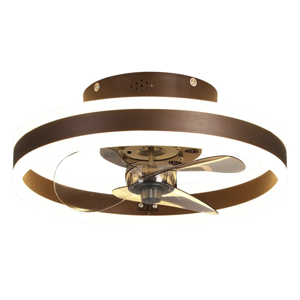 Ventilador de Techo con Luminario LED de 110 V CA 50/60 Hz / 4500 Lm / 6500 - 4 000 - 2 700 K / 3 Tonos de Luz / 3 Velocidades / Dimeable.