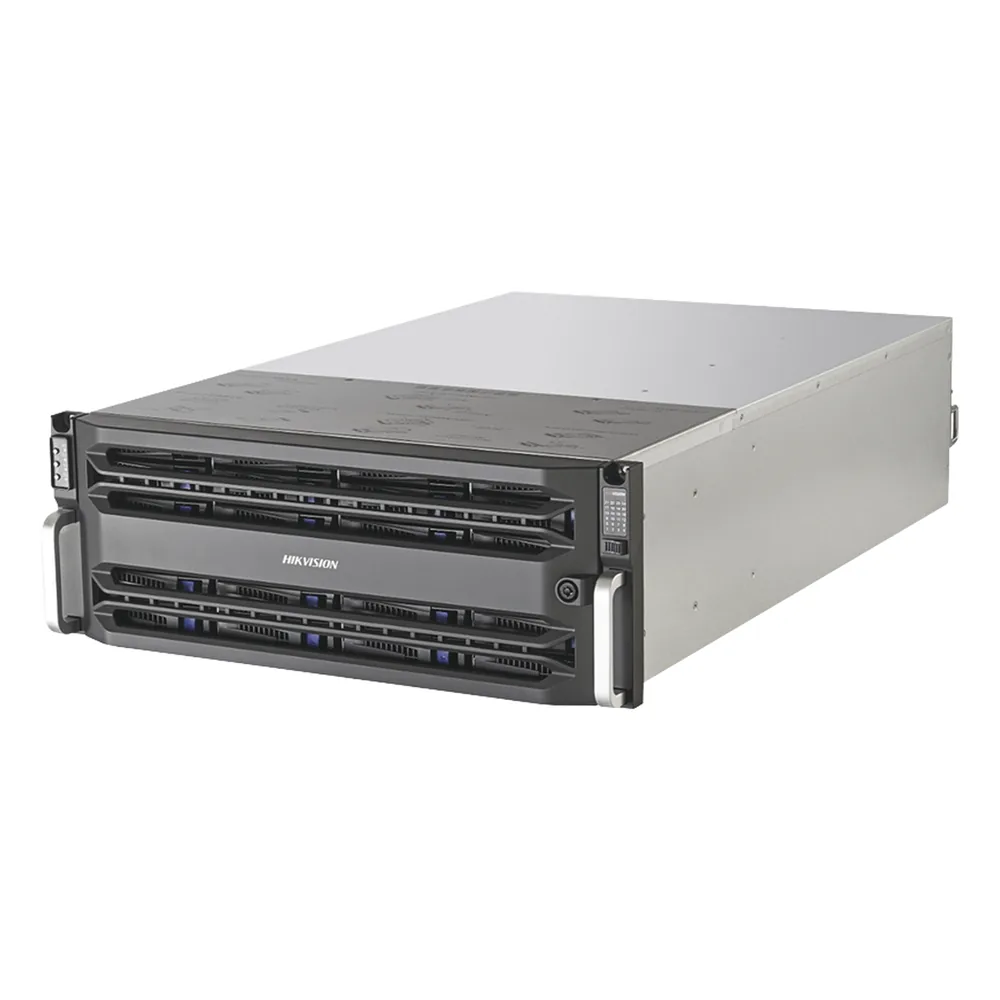 Servidor de Almacenamiento en Red / Soporta 24 Discos Duros (Incluye 20 Discos de 25 TB) / Soporta Hasta 400 Canales / Controlador Simple