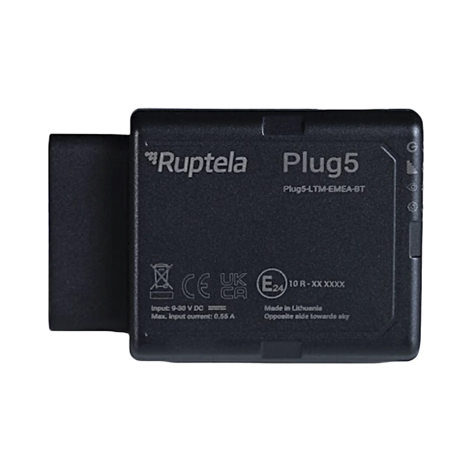 Localizador y Rastreador Vehicular GPS Avanzado Plug & Play / LTE Cat4 y LTE-M con Respaldo 2G / Lectura de Computadora de Viaje en Vehículos Compatibles / OBD, CAN, LCV y DTC / Bluetooth BLE 5.1 / Conexión por Puerto OBD / Batería Interna de Respaldo