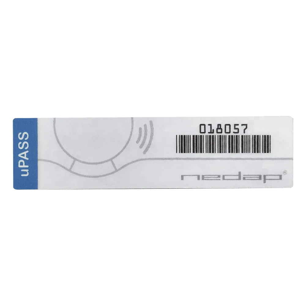 Tag para cristal Gen 2 UHF Windshield Tag Tamperproof ( 26 Bits, Código de sitio y numeración Personalizado )