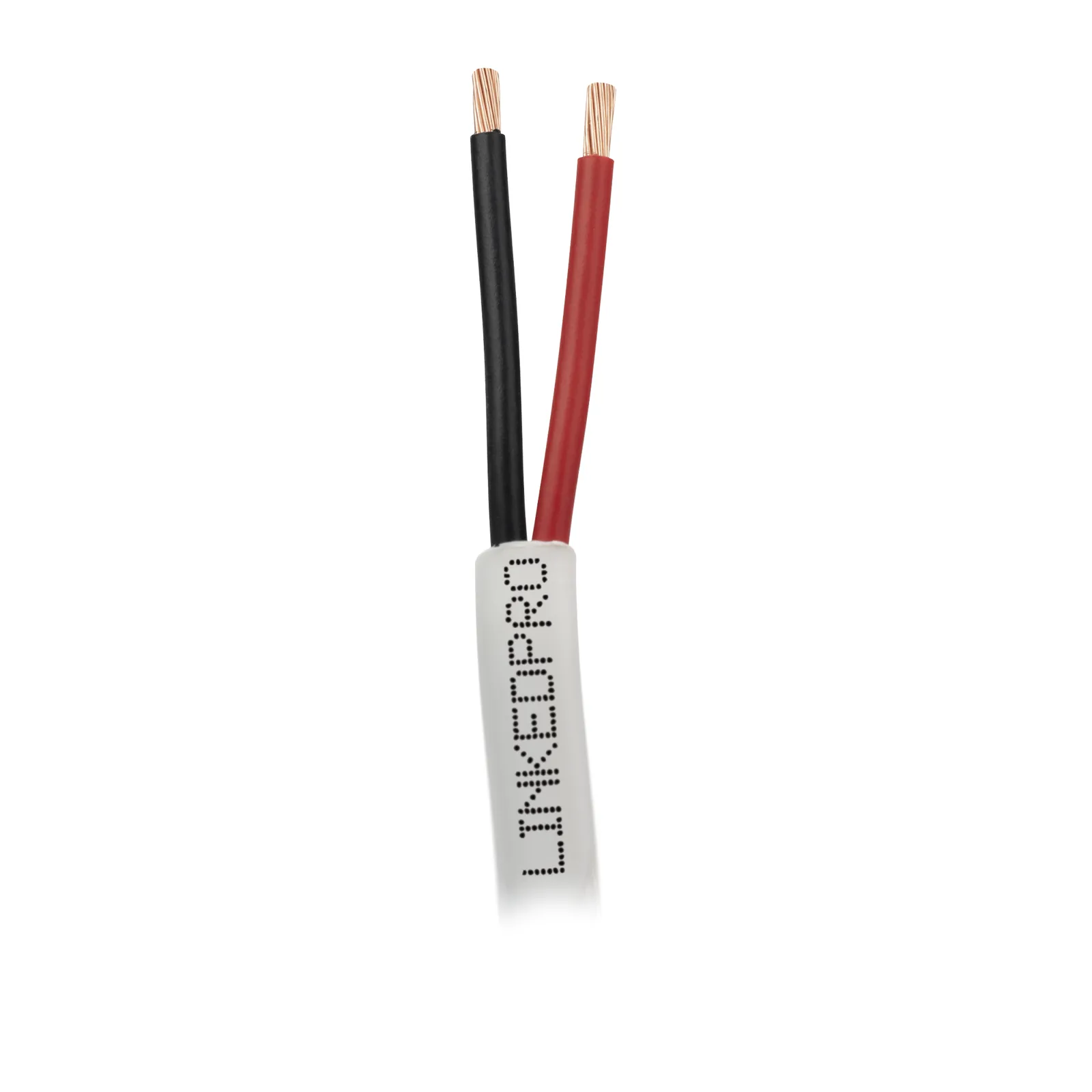 Bobina de 305 m (1000 ft) / Cable para Alarma 2x16 AWG / CMR / Blanco