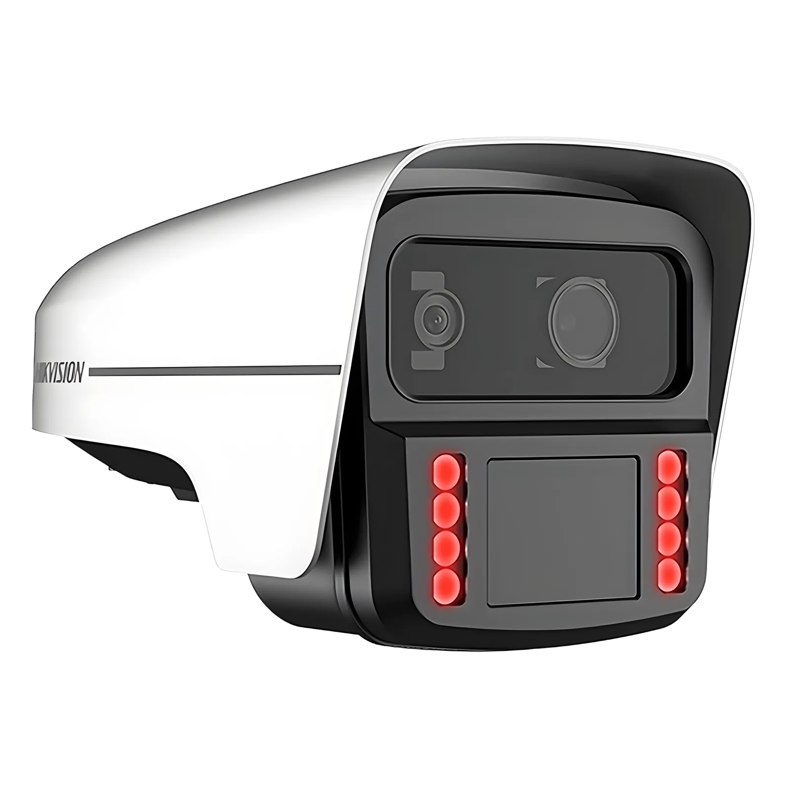 Bala IP 4 Megapixel / ANPR / Radar Interconstruido Medición de 10 a 100 Km/h / Reconocimiento y Captura de Placas Vehiculares para Trafico de Alta Velocidad / DARKFIGHTER / WDR 140 dB / IP67 / IK10 / Lente Mot. 8 a 32 mm / 100 mts IR / MicroSD