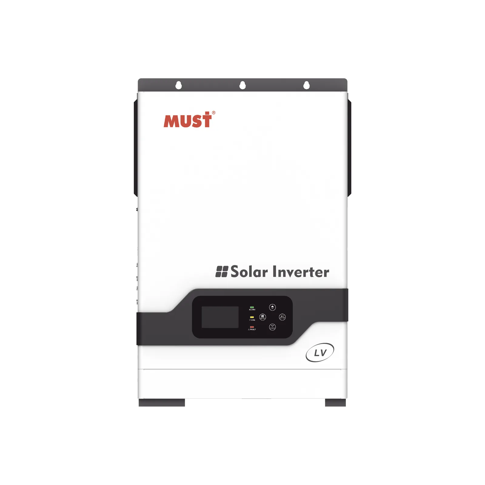 Inversor / Cargador de 1 KW para Sistemas Tipo Isla a 12Vcd / 120Vca, Onda Sinusoidal Pura con Controlador MPPT