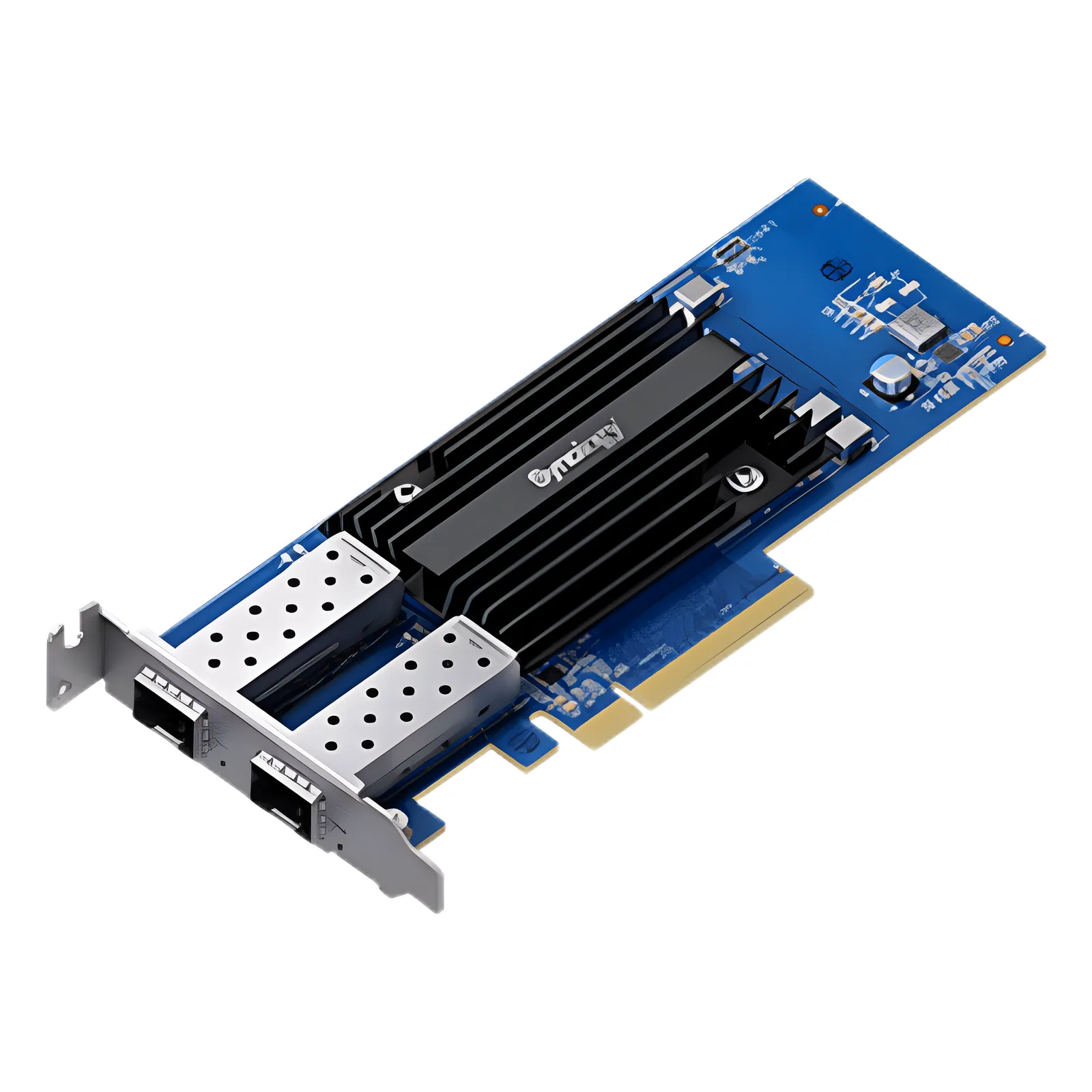 Adaptador de Red SFP28 de 25 GbE de Doble Puerto | Compatible con Synology | PCIe 3.0 x8 | SFP28 SR y LR | Link Aggregation | Garantía de 5 Años.