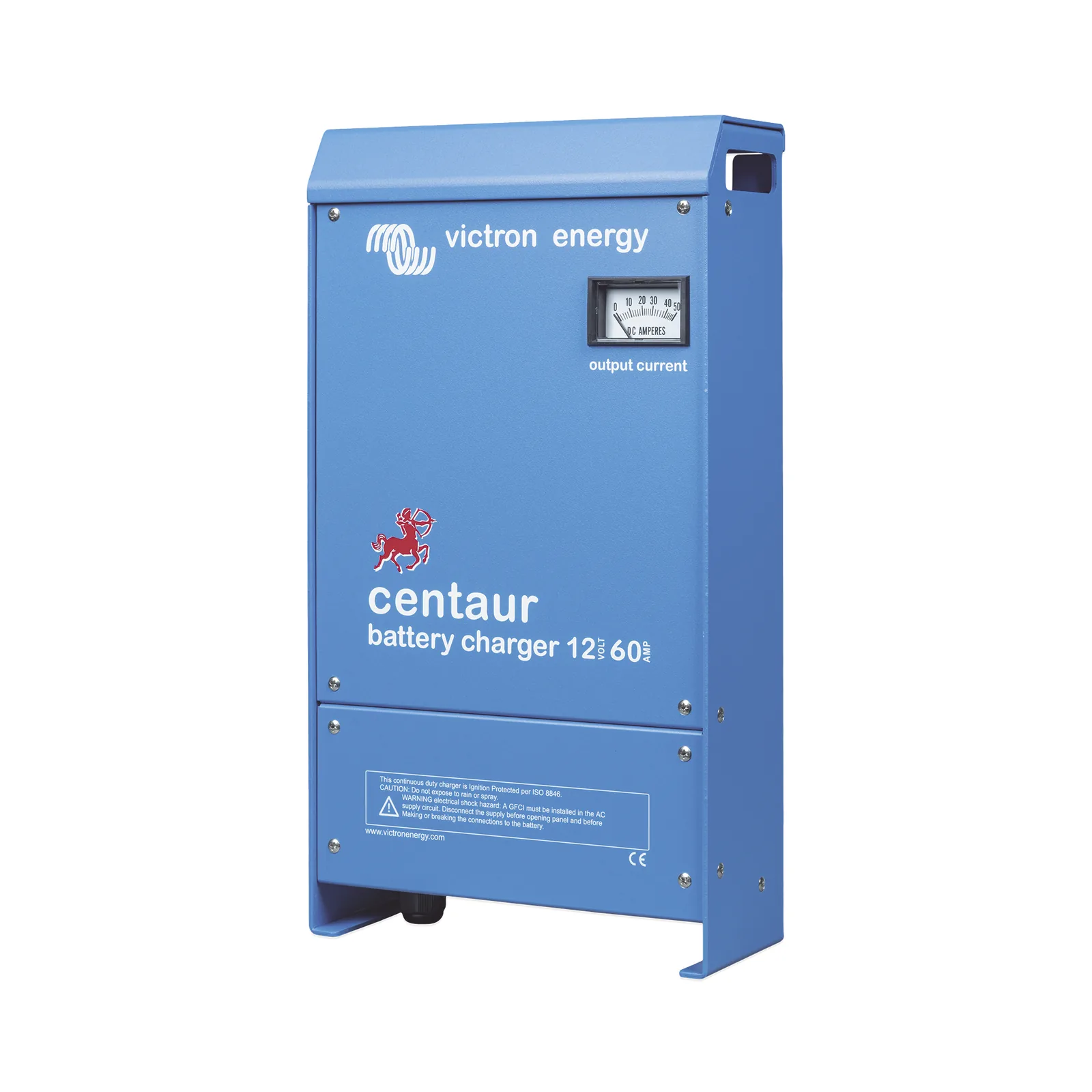 Centaur 24/60 / Cargador de Baterías 24V, 60A / Para Ambientes Marinos y Terrestres. / Bancos de 140 a 600 Ah