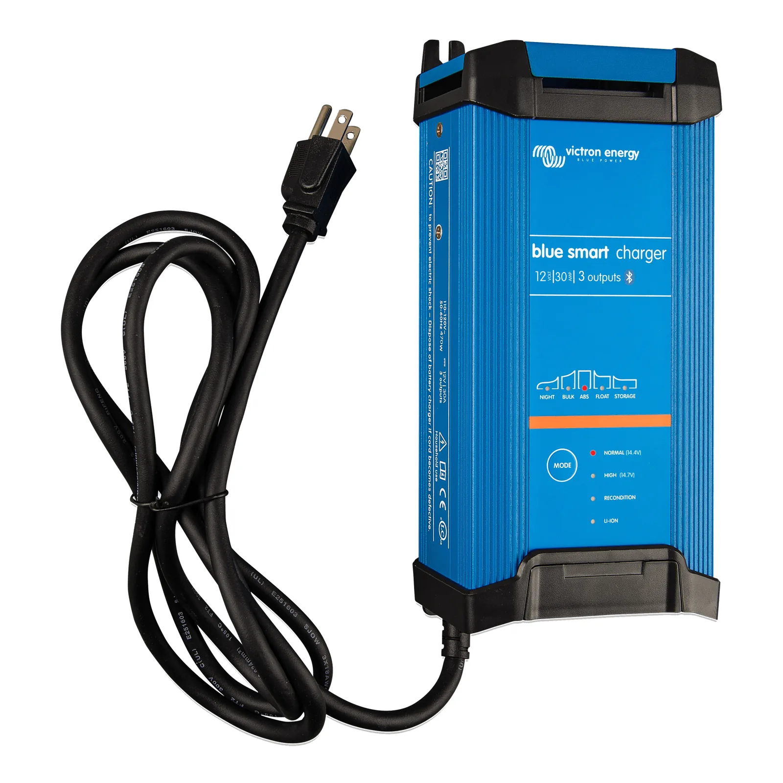 Blue Smart IP22 12/30 / Cargador de Baterías 12V, 30A / Para Ambientes Marinos y Terrestres. / Bancos de 120 a 300 Ah