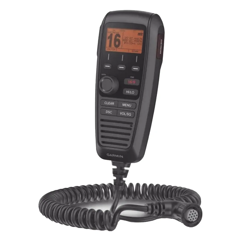 Micrófono de mano para radios Garmin con conector de 12 pines