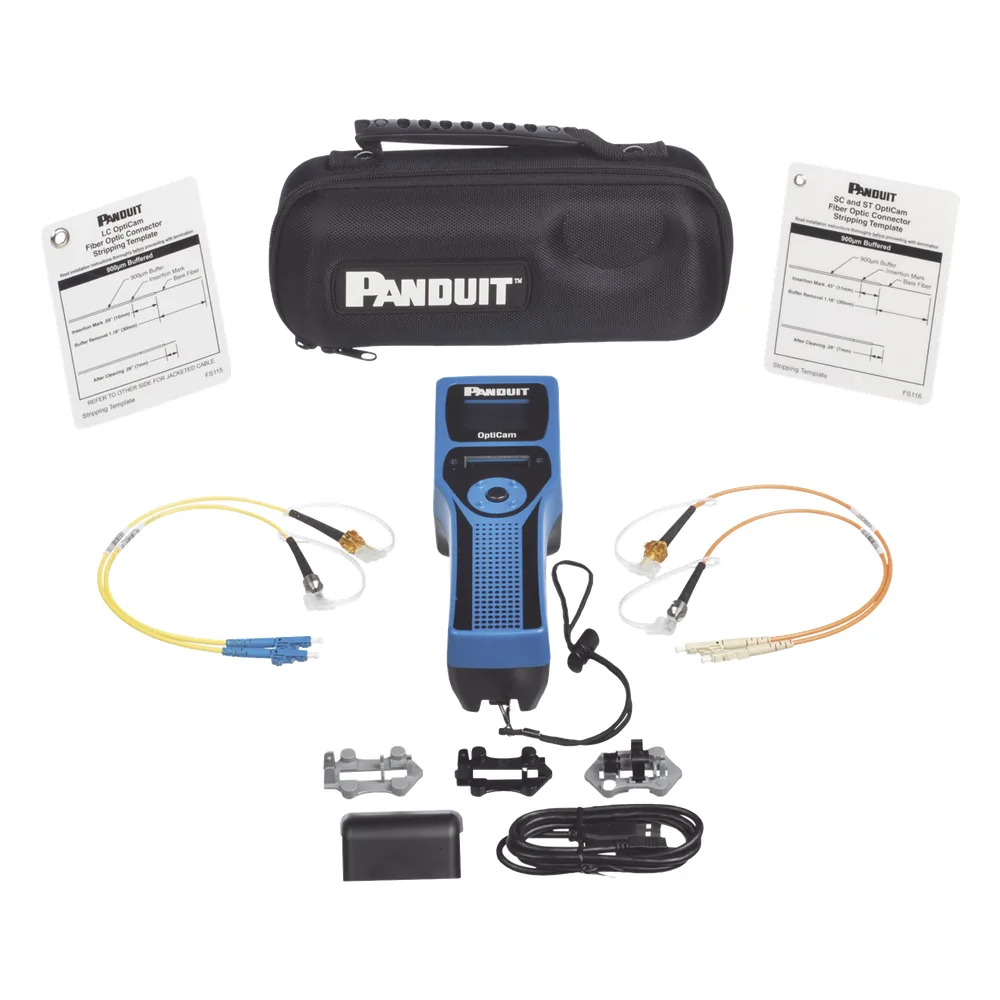 Kit de Herramienta OCTT Opticam 2 de Panduit, para Terminación de Conectores Pre-Pulidos LC, SC o ST