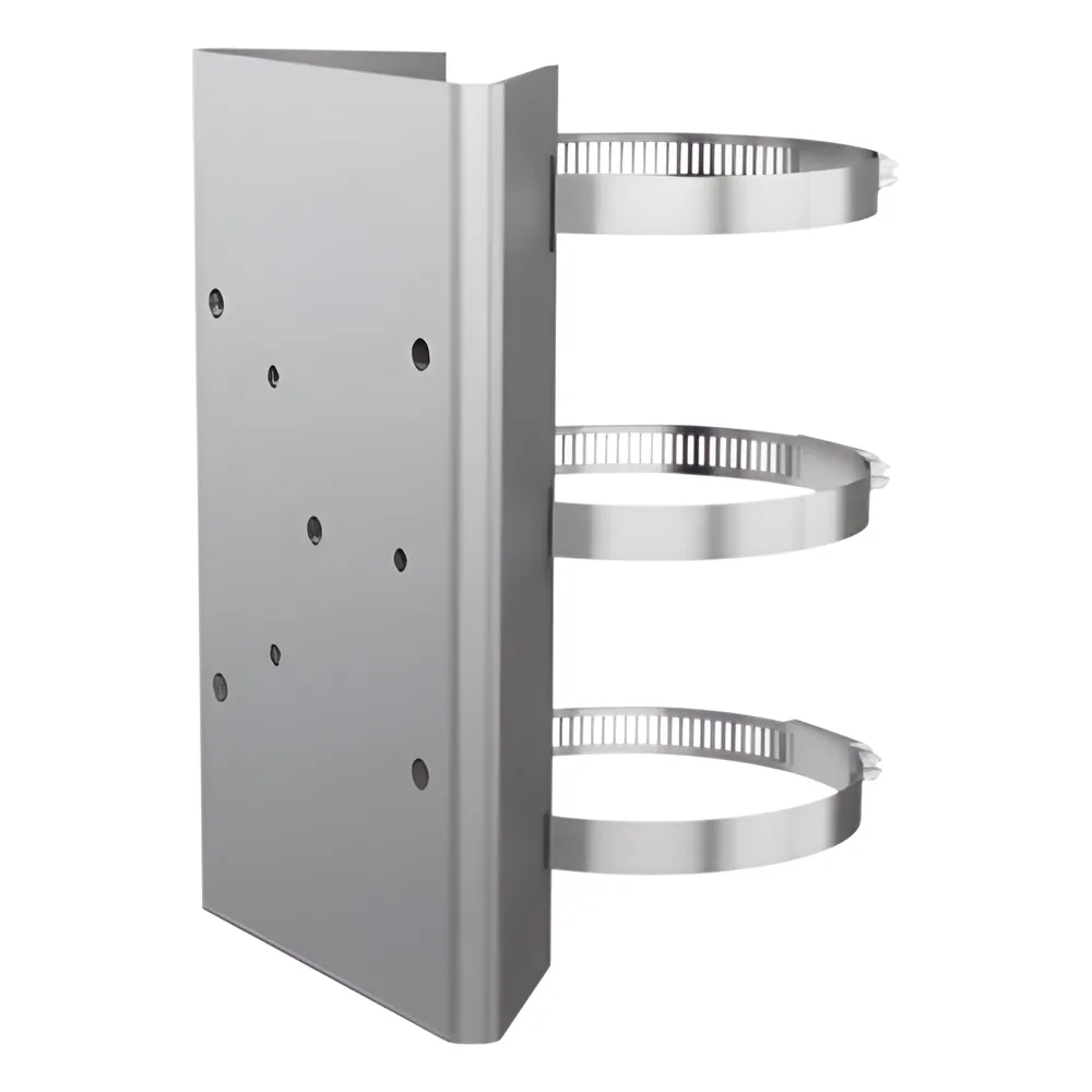 Montaje de Poste para PTZ / Acero Inoxidable / Compatible con PTZ HIKVISION