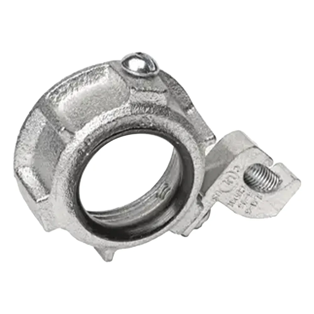 Monitor de 2 1/2" con casquillo para aterrizaje a tierra.
