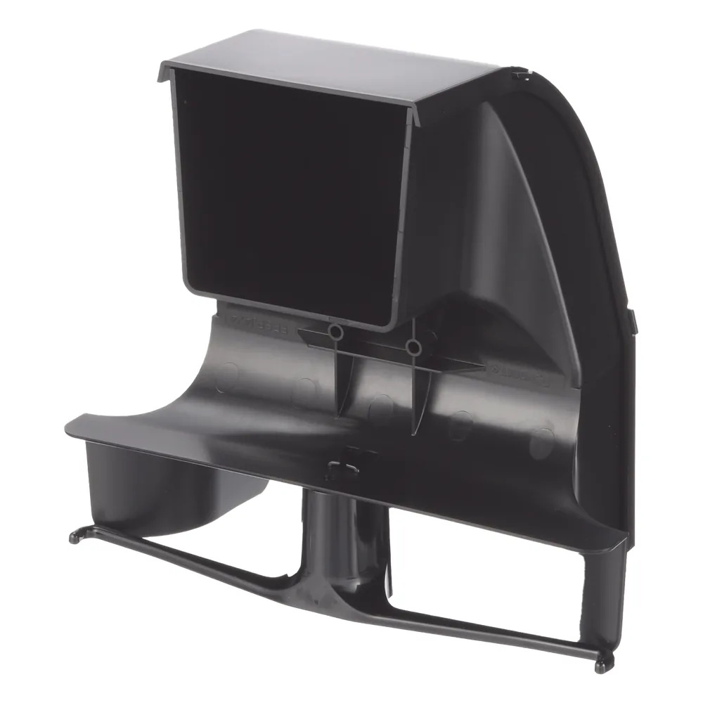 Bajada Para Canaleta FiberRunner™, Uso con Medidas 4x4, 6X4, 12X4, o 24X12, Con Reducción a 4X4, Color Negro