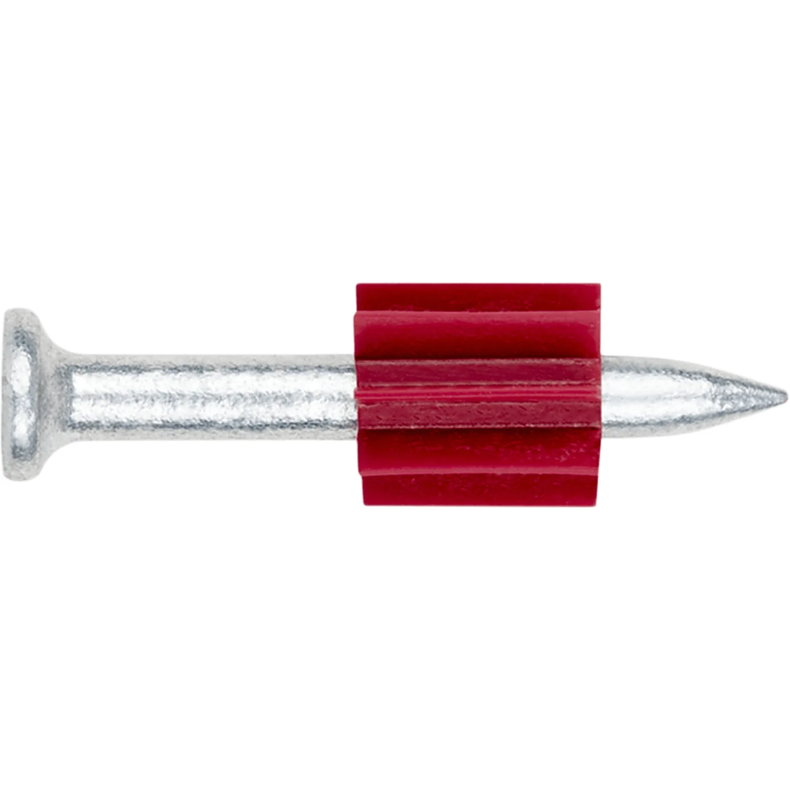 Clavo estándar con arandela de goma / Diámetro de 3.8 mm x 1" / Caja con 100 piezas /