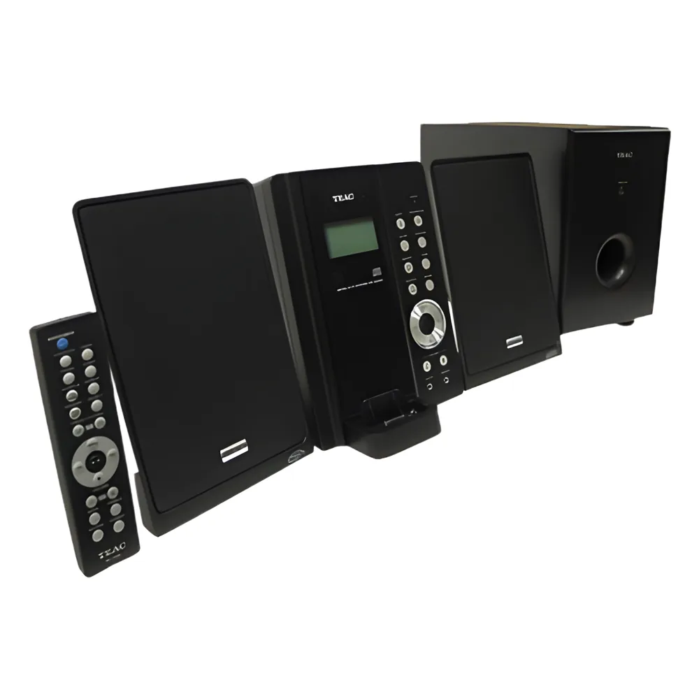 Mini componente TEAC con base para IPOD